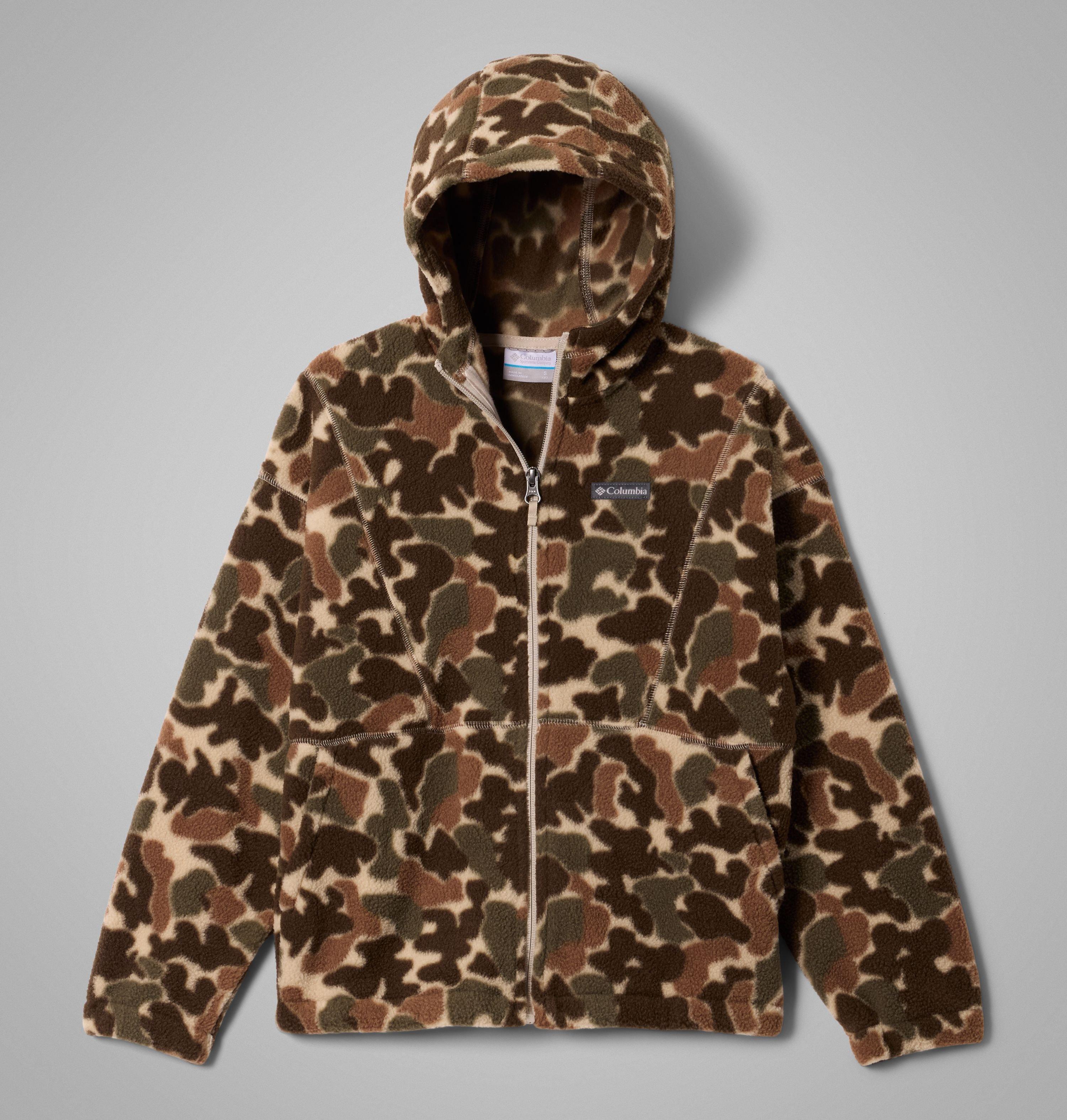 Columbia Kids' Timber Crest MTR Fleece Hooded Full Zip Jacket by COLUMBIA
