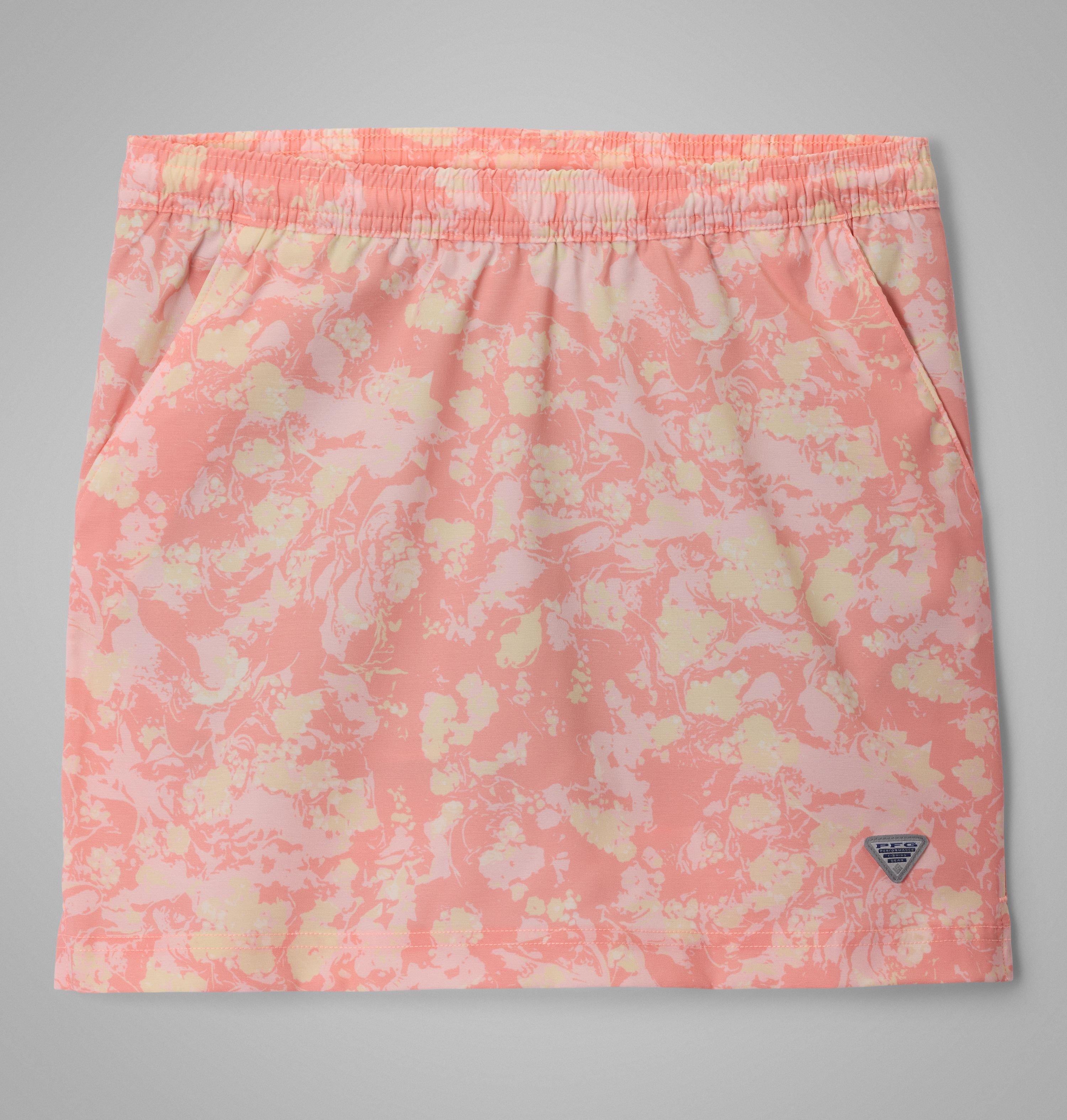 Columbia Kids' Tough Mother PFG Printed Skort by COLUMBIA