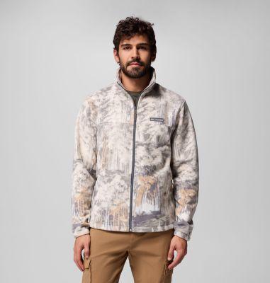 Columbia Men s Steens Mountain Printed Fleece Jacket by COLUMBIA