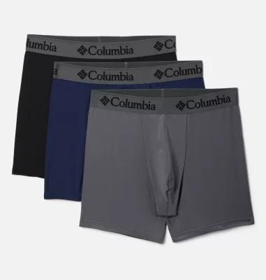 Columbia Men s Stretch Support Pouch Boxer Briefs - 3 Pack by COLUMBIA