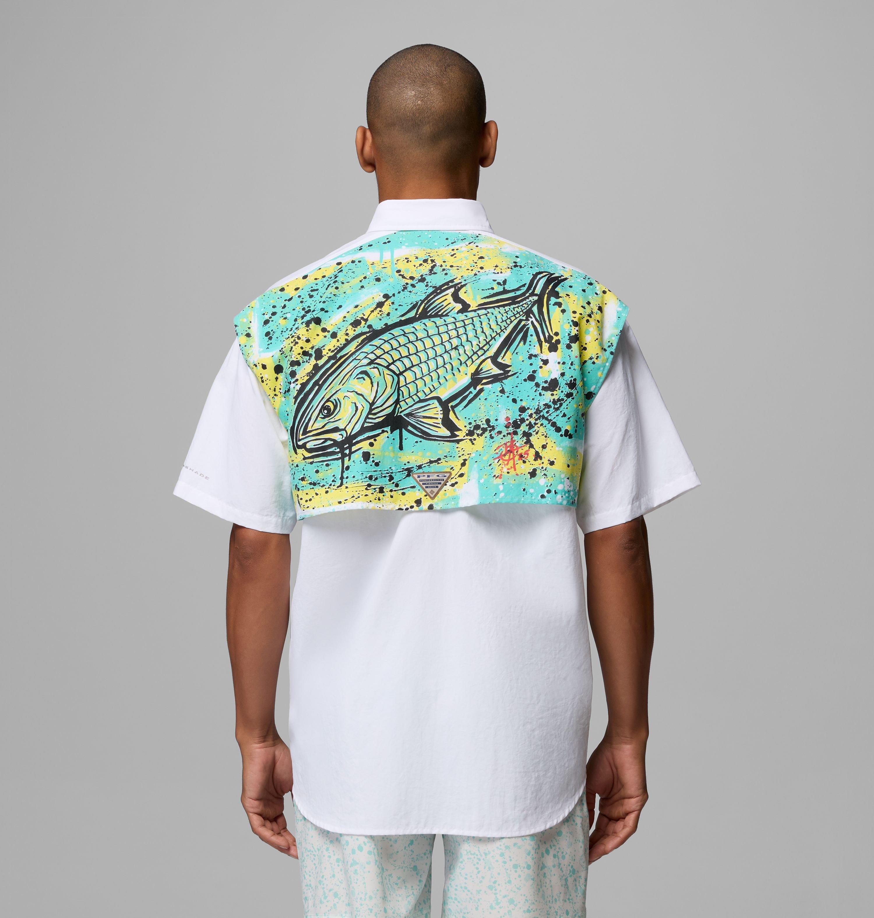 Columbia Men s Super Bahama II x Bentley Short Sleeve Shirt by COLUMBIA