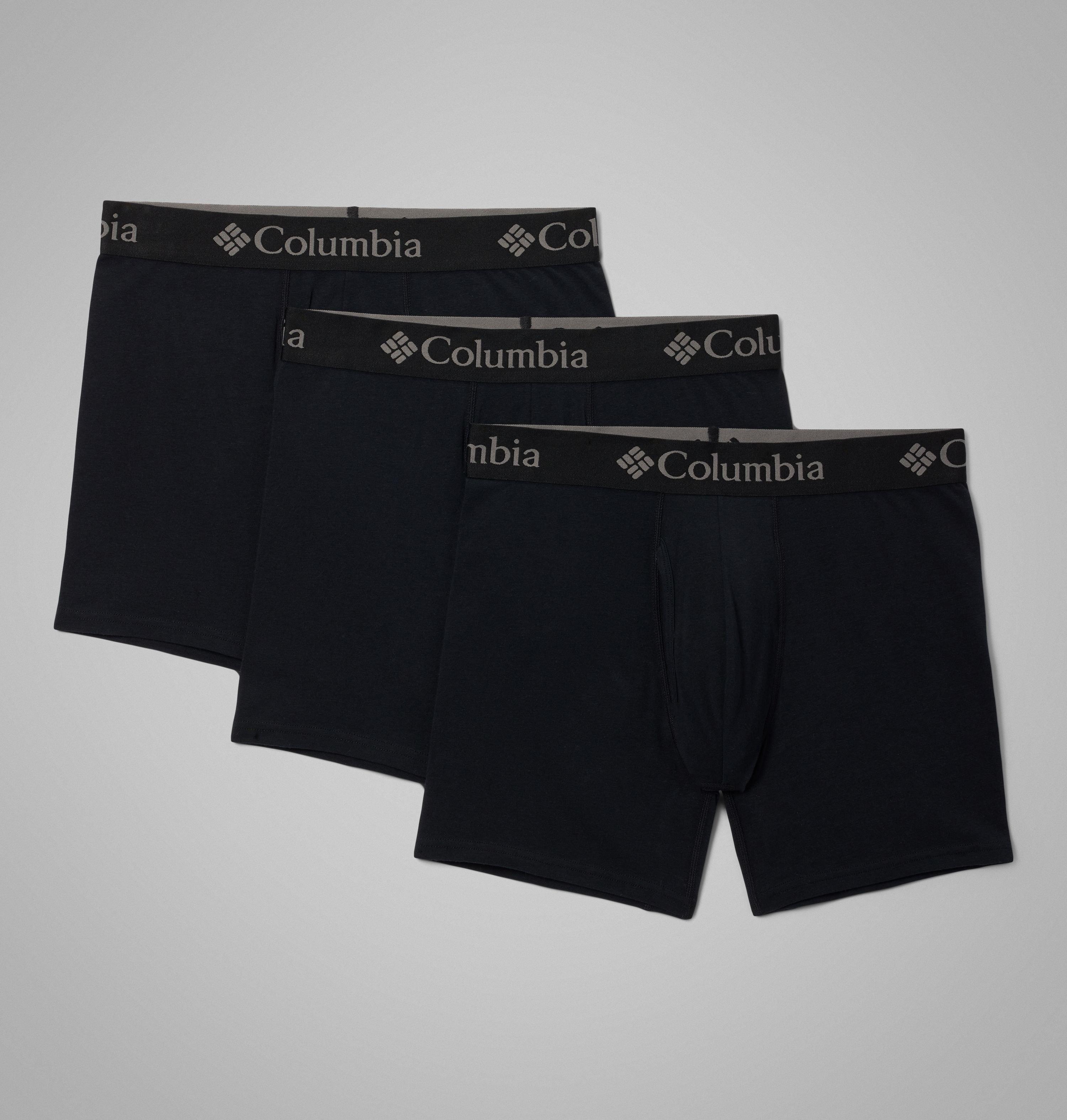 Columbia Men's 95-5 Boxer Briefs - 2 Pack by COLUMBIA