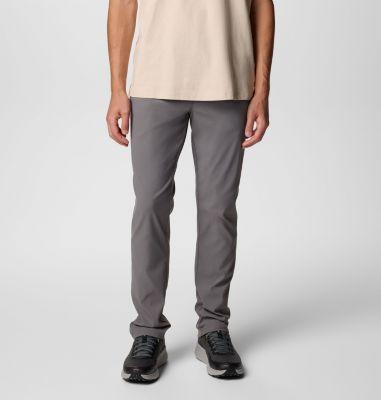 Columbia Men's Black Mesa 5 Pocket Chino Pants by COLUMBIA