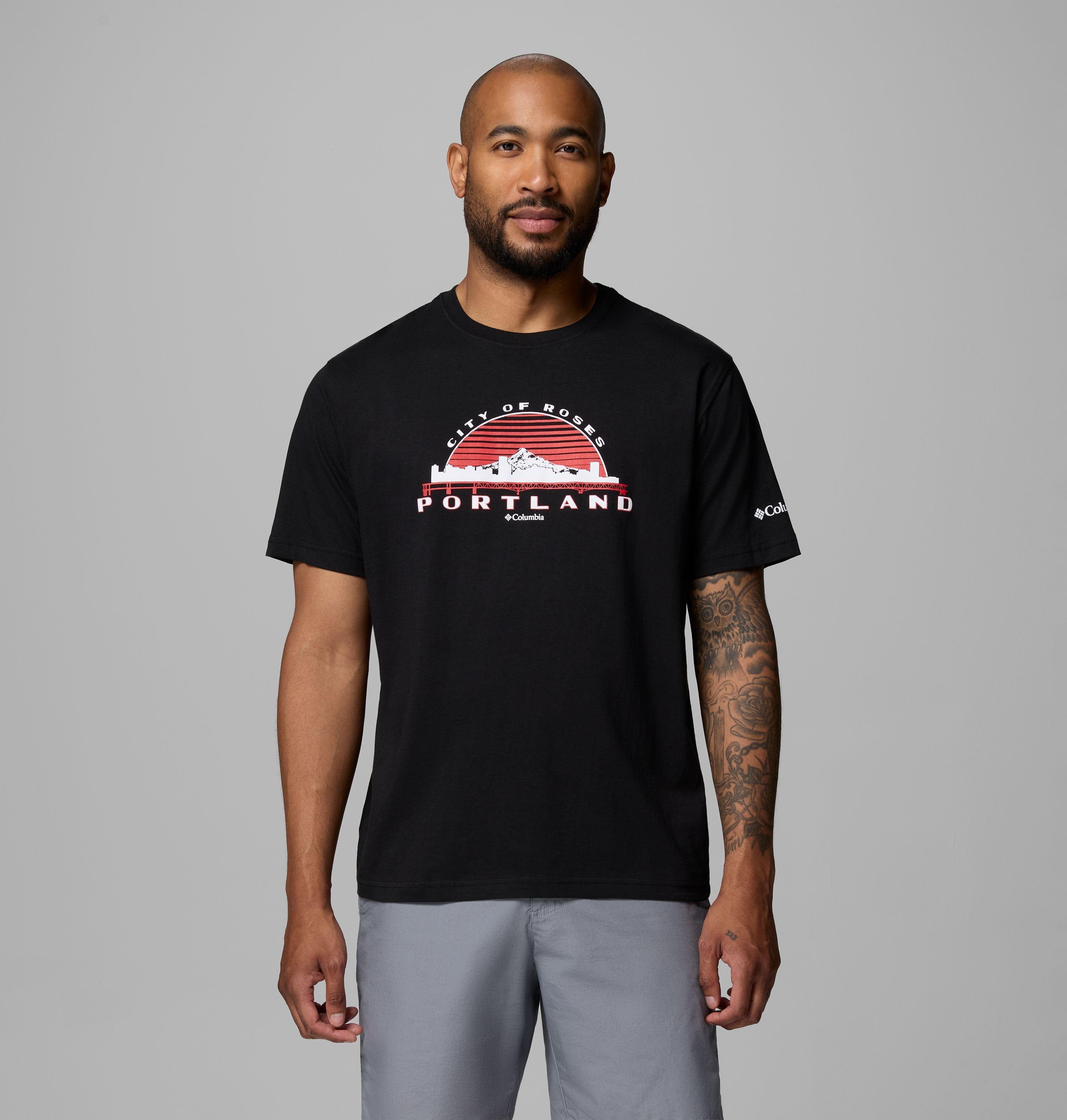Columbia Men's Buckman PDX OR CSC Short Sleeve T-Shirt by COLUMBIA