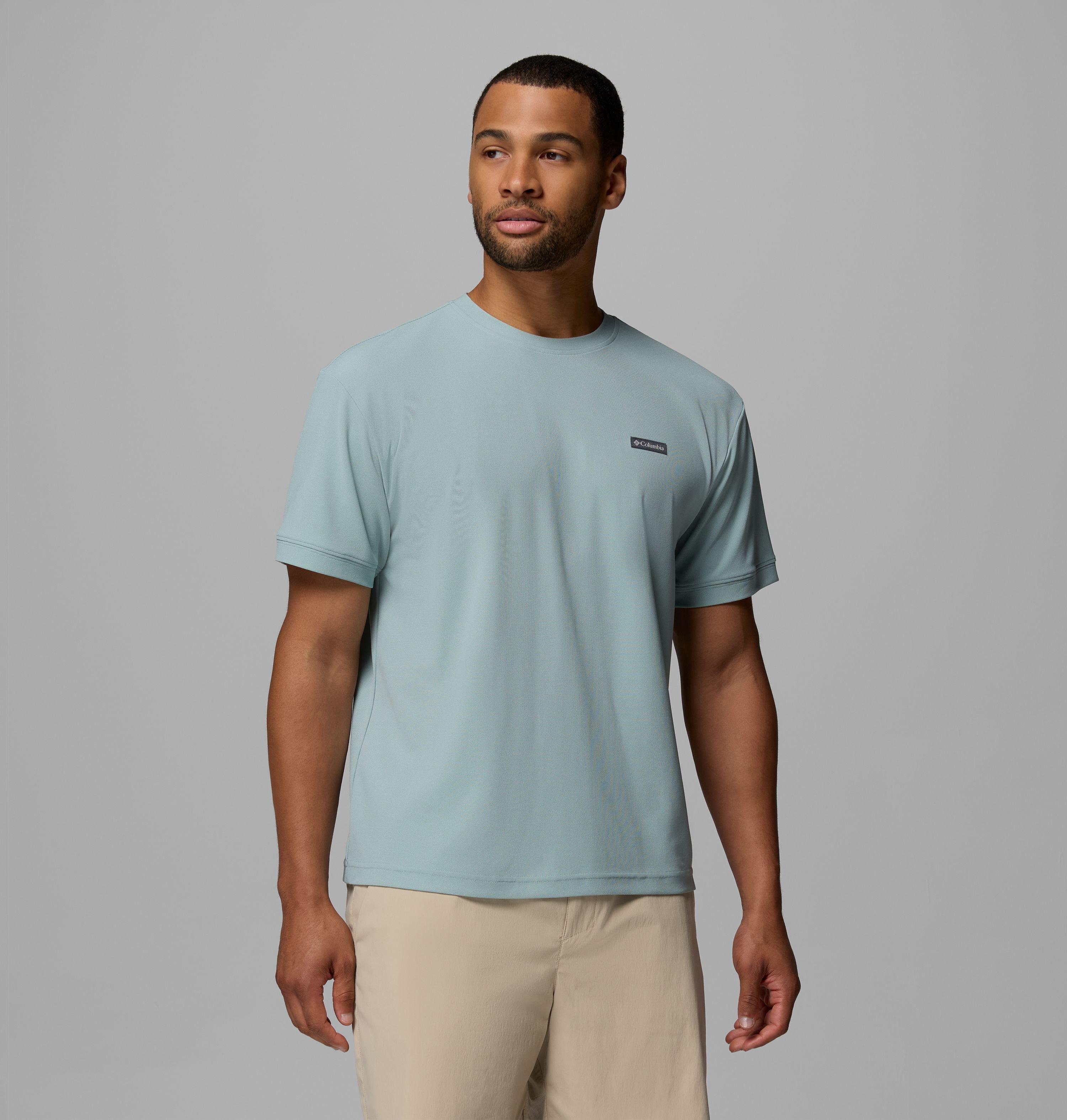 Columbia Men's Chill Creek Knit Tee Shirt by COLUMBIA