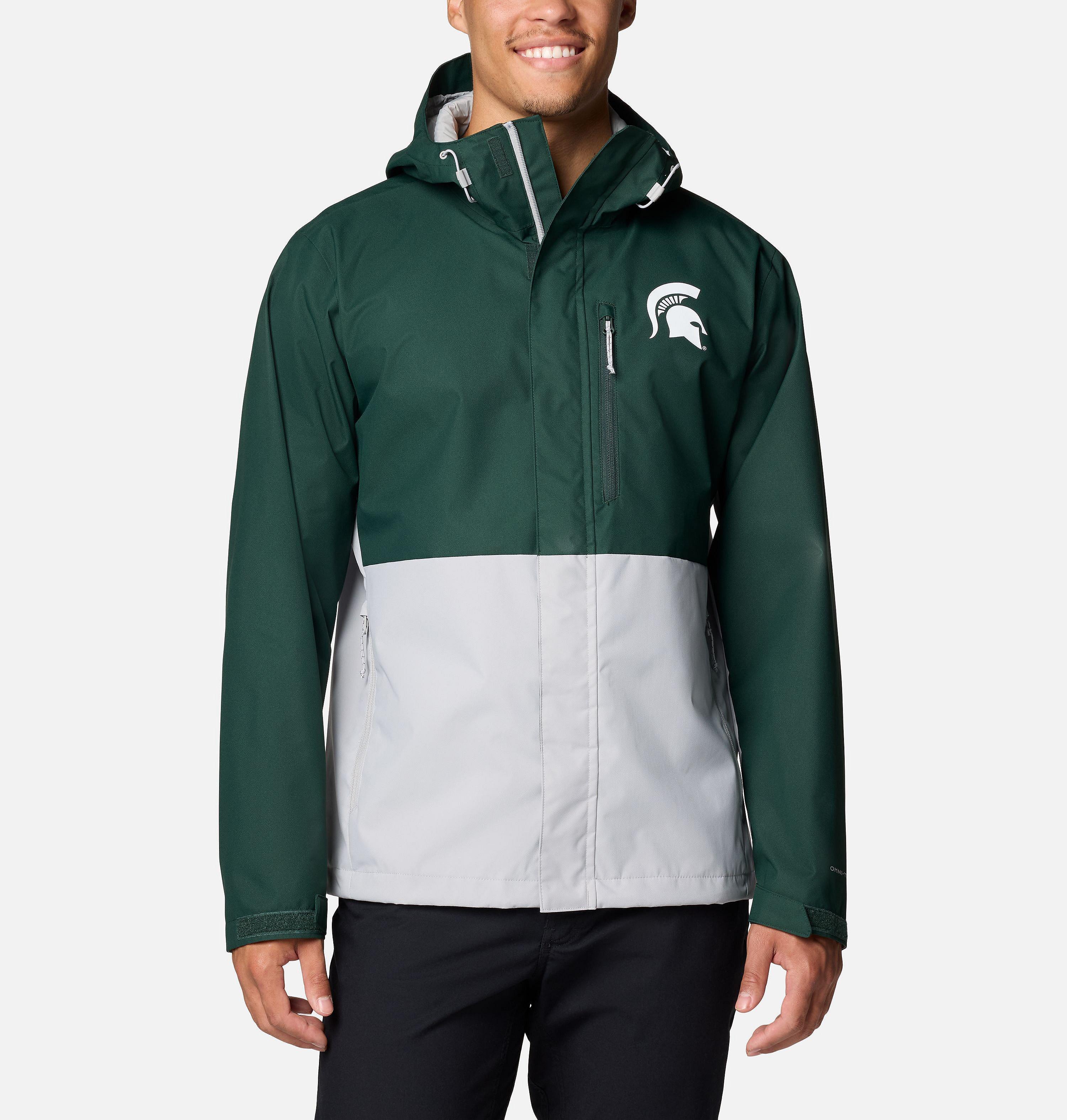 Columbia Men's Collegiate Field Bound Jacket - Michigan State by COLUMBIA