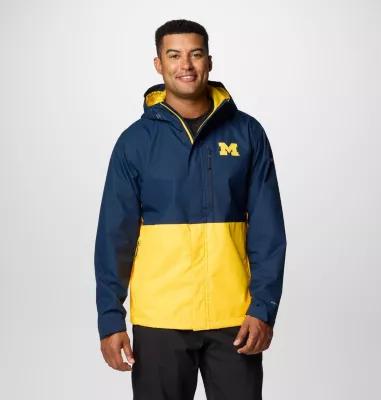 Columbia Men's Collegiate Field Bound Jacket - Tall - Michigan by COLUMBIA