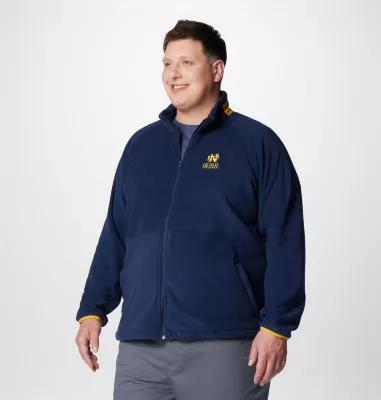 Columbia Men's Collegiate Flanker IV Fleece Jacket - Big - Notre Dame by COLUMBIA