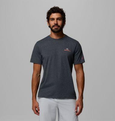 Columbia Men's Collegiate PFG Short Sleeve Shirt - Georgia by COLUMBIA