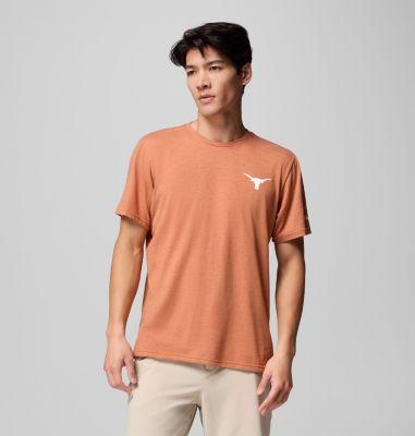 Columbia Men's Collegiate PFG Short Sleeve Shirt - Texas by COLUMBIA