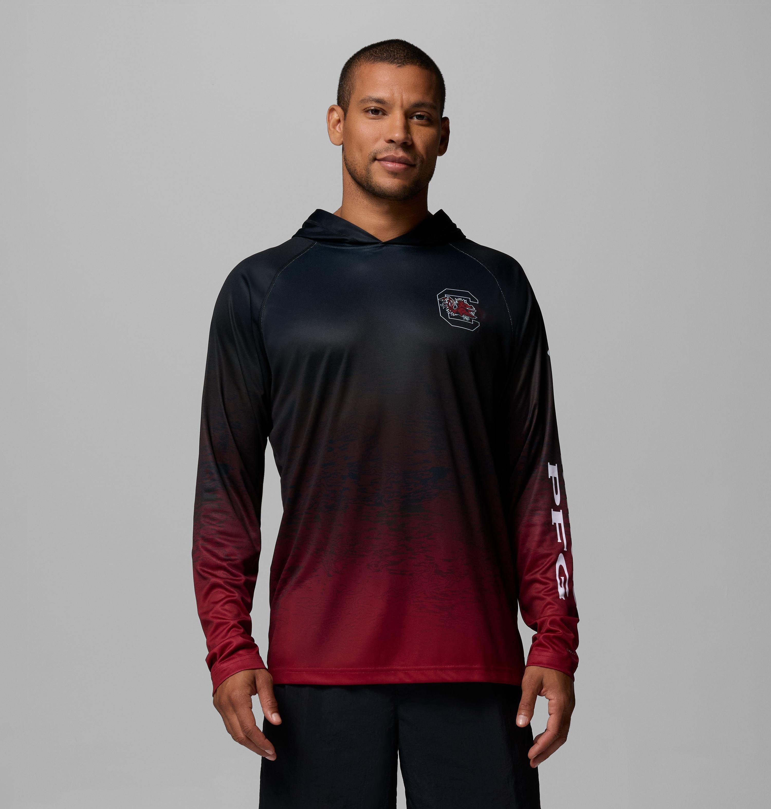 Columbia Men's Collegiate PFG Super Terminal Tackle Hoodie - South Carolina by COLUMBIA