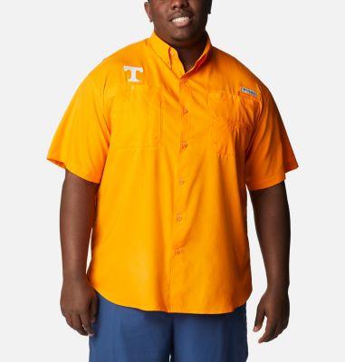 Columbia Men's Collegiate PFG Tamiami Short Sleeve Shirt - Big - Tennessee by COLUMBIA