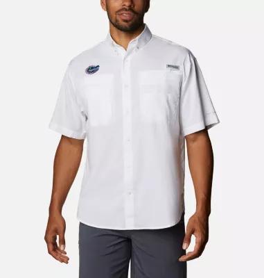 Columbia Men's Collegiate PFG Tamiami Short Sleeve Shirt - Florida by COLUMBIA