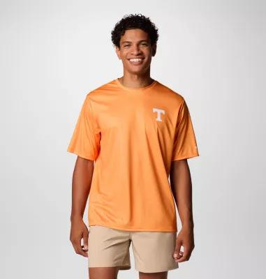 Columbia Men's Collegiate PFG Terminal Tackle Short Sleeve Shirt - Tennessee by COLUMBIA