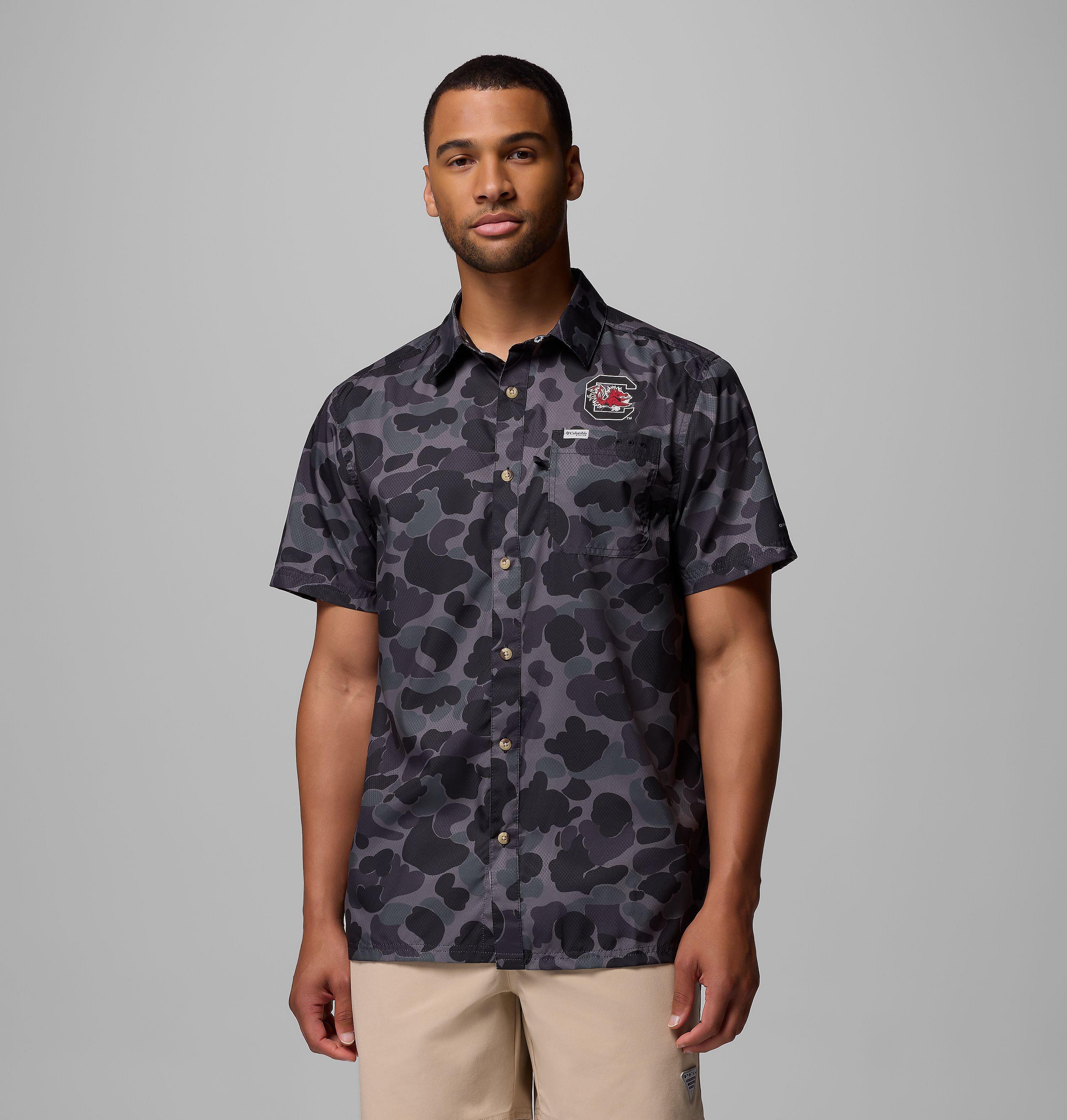 Columbia Men's Collegiate Super Slack Tide Shirt - South Carolina by COLUMBIA