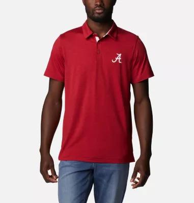 Columbia Men's Collegiate Tech Trail Polo - Alabama by COLUMBIA