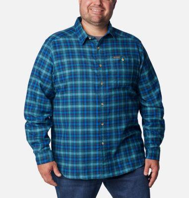 Columbia Men's Cornell Woods Flannel Long Sleeve Shirt - Big by COLUMBIA