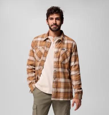 Columbia Men's Cornell Woods Fleece Lined Shirt Jacket by COLUMBIA Columbia Men's Cornell Woods Fleece Lined Shirt Jacket by COLUMBIA