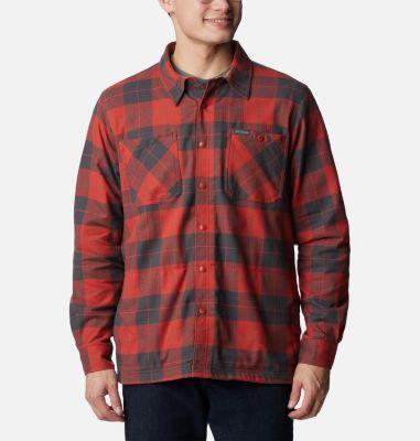 Columbia Men's Cornell Woods Fleece Lined Shirt Jacket by COLUMBIA