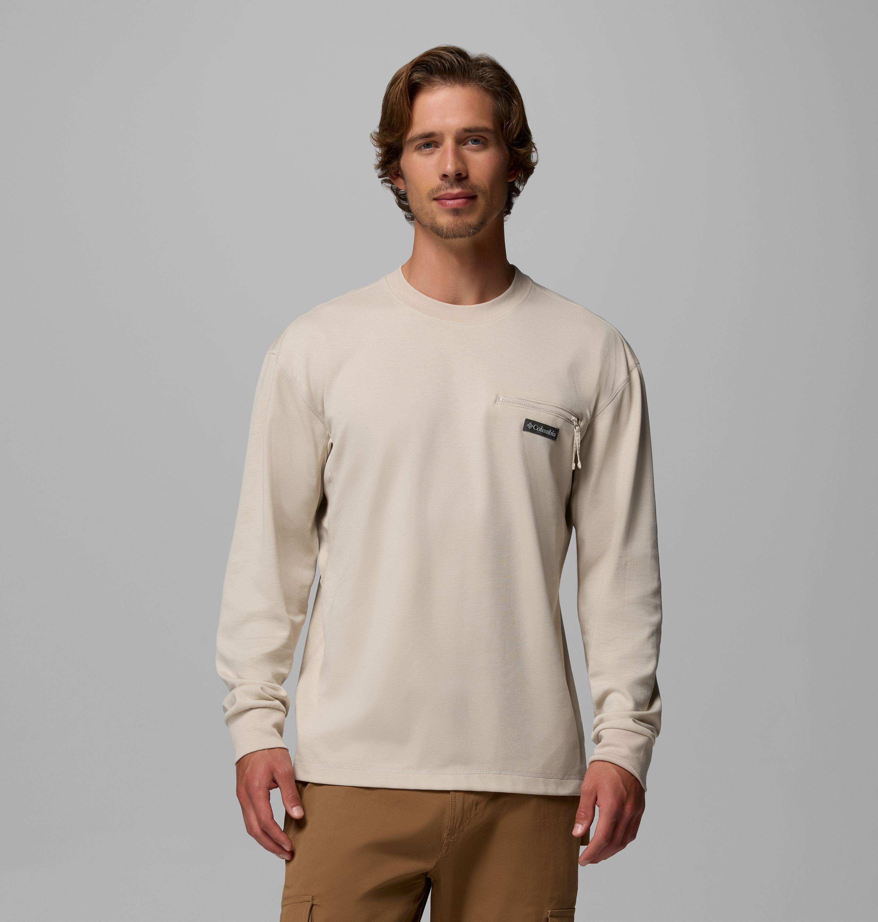 Columbia Men's Echo Passage Long Sleeve Crew Shirt by COLUMBIA