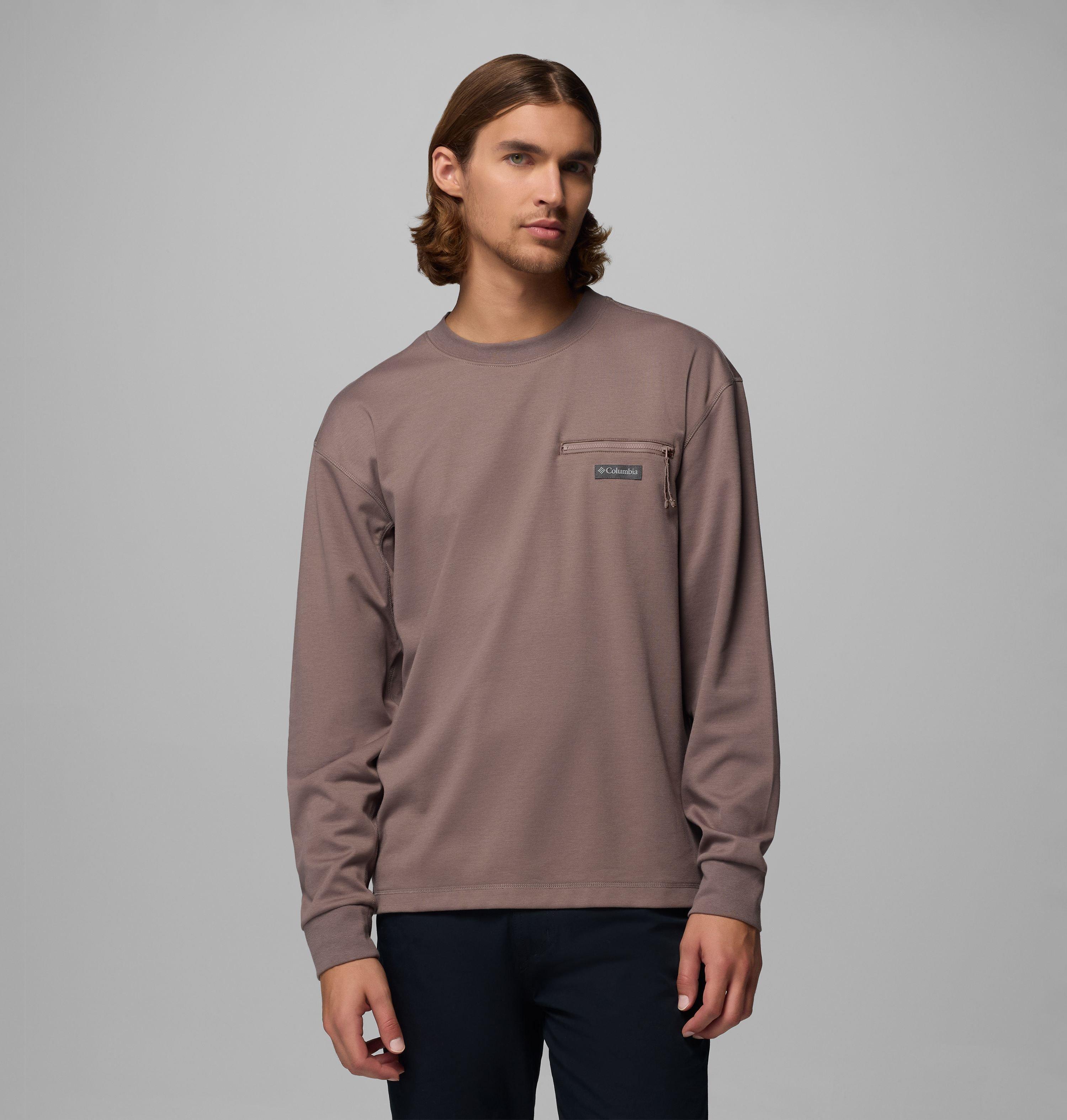 Columbia Men's Echo Passage Long Sleeve Crew Shirt by COLUMBIA