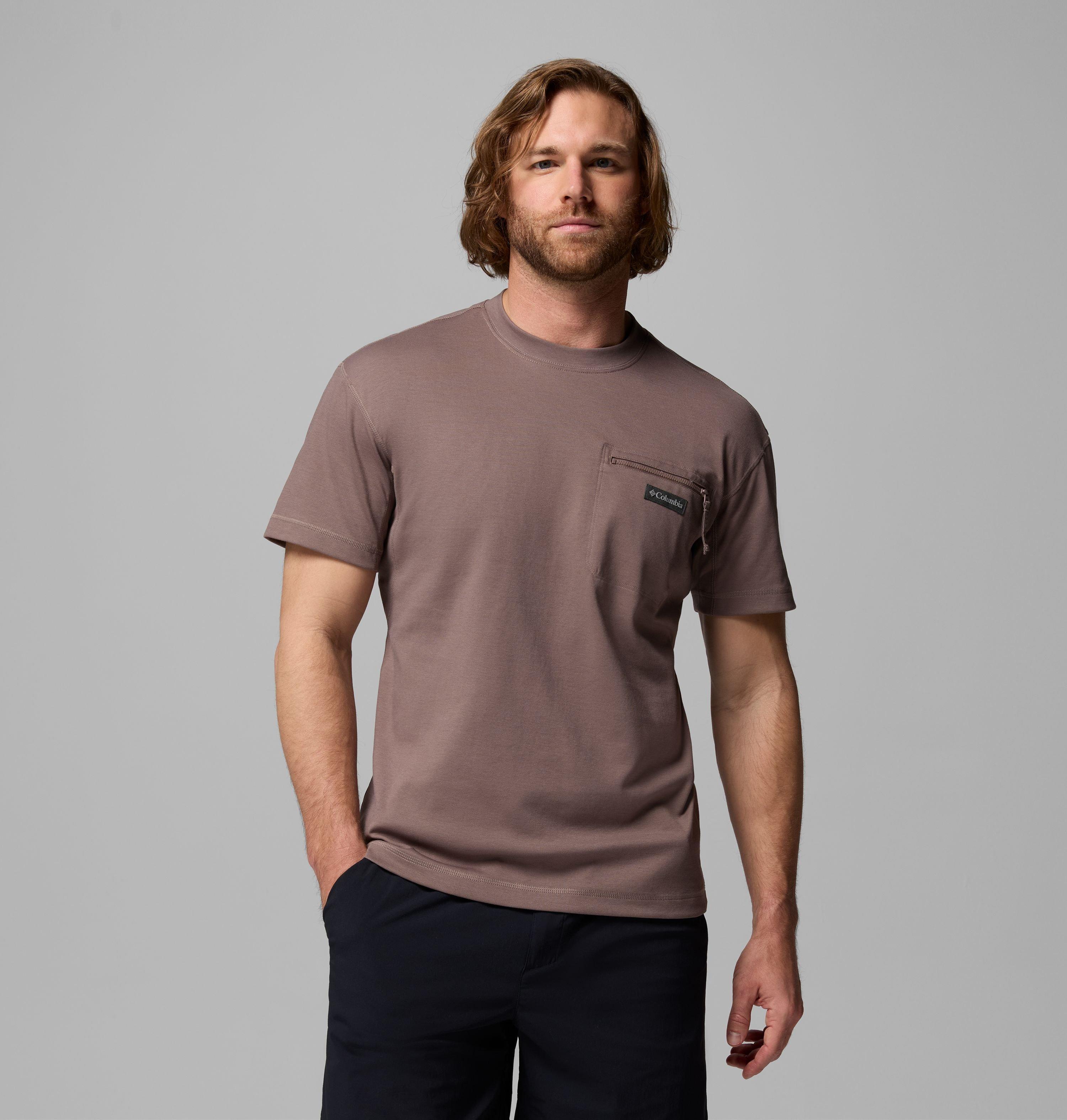 Columbia Men's Echo Passage Short Sleeve Crew Shirt by COLUMBIA