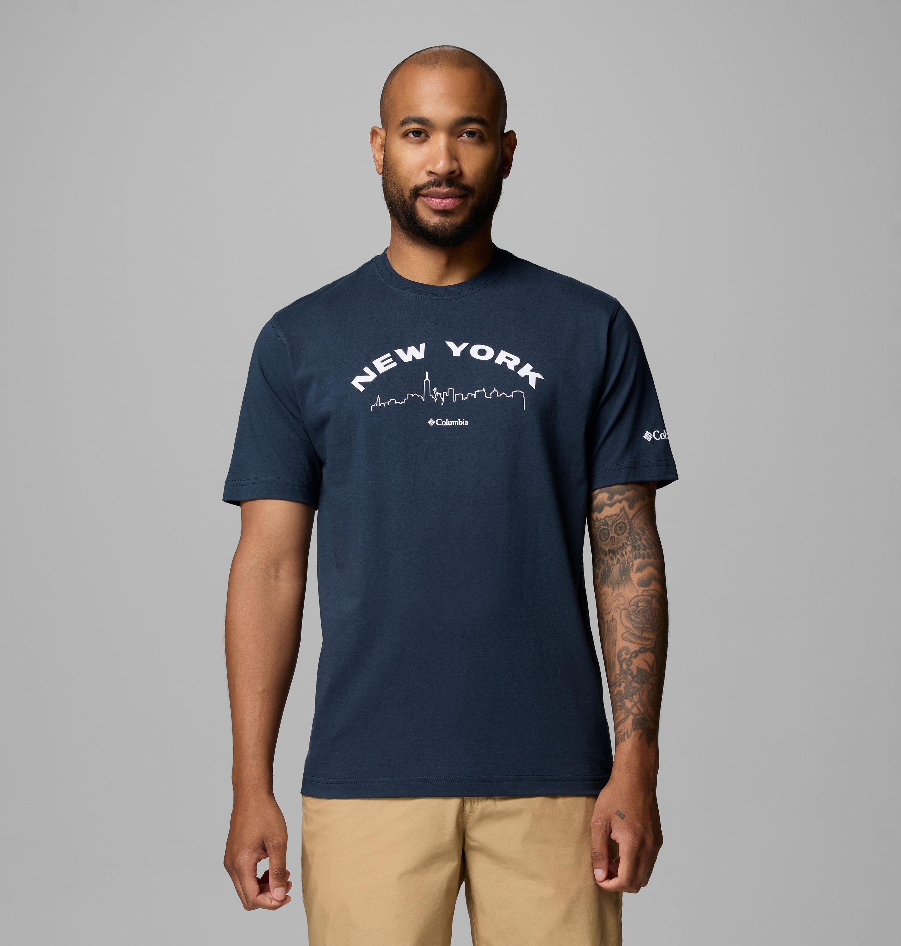 Columbia Men's Gilded NY CSC Short Sleeve T-Shirt by COLUMBIA