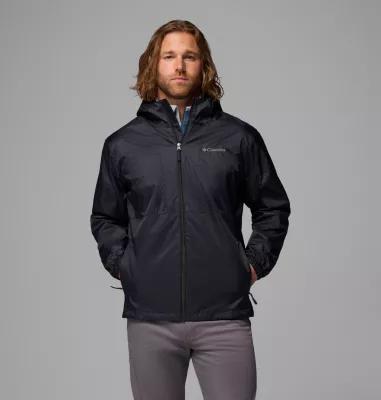 Columbia Men's Glenbrook Bend Rain Jacket - Tall by COLUMBIA