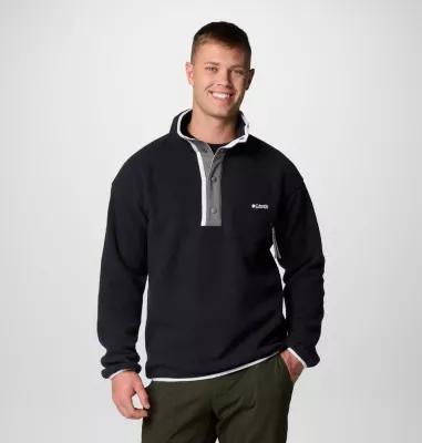 Columbia Men's Helvetia II Half Snap Fleece Pullover by COLUMBIA