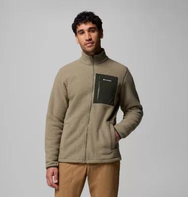 Columbia Men's Jasper Ridge Pebbled Full Zip Fleece by COLUMBIA