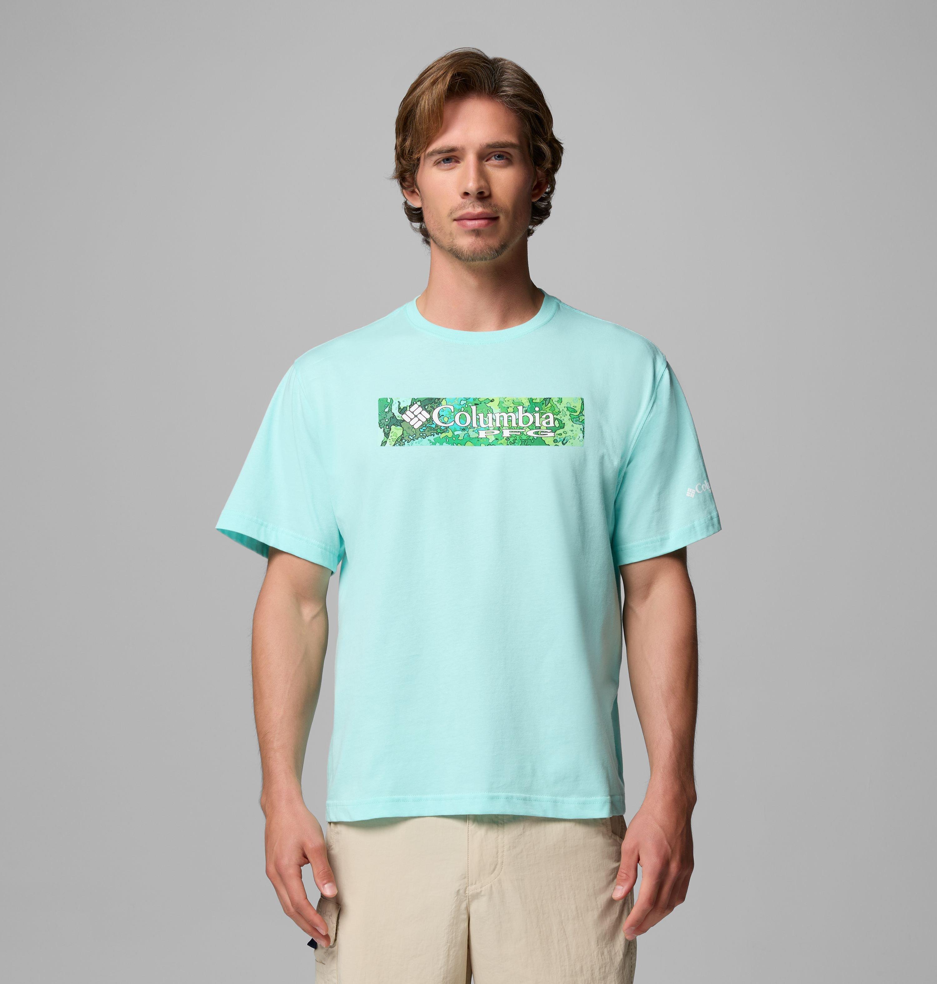 Columbia Men's Milton PFG Short Sleeve T-Shirt by COLUMBIA