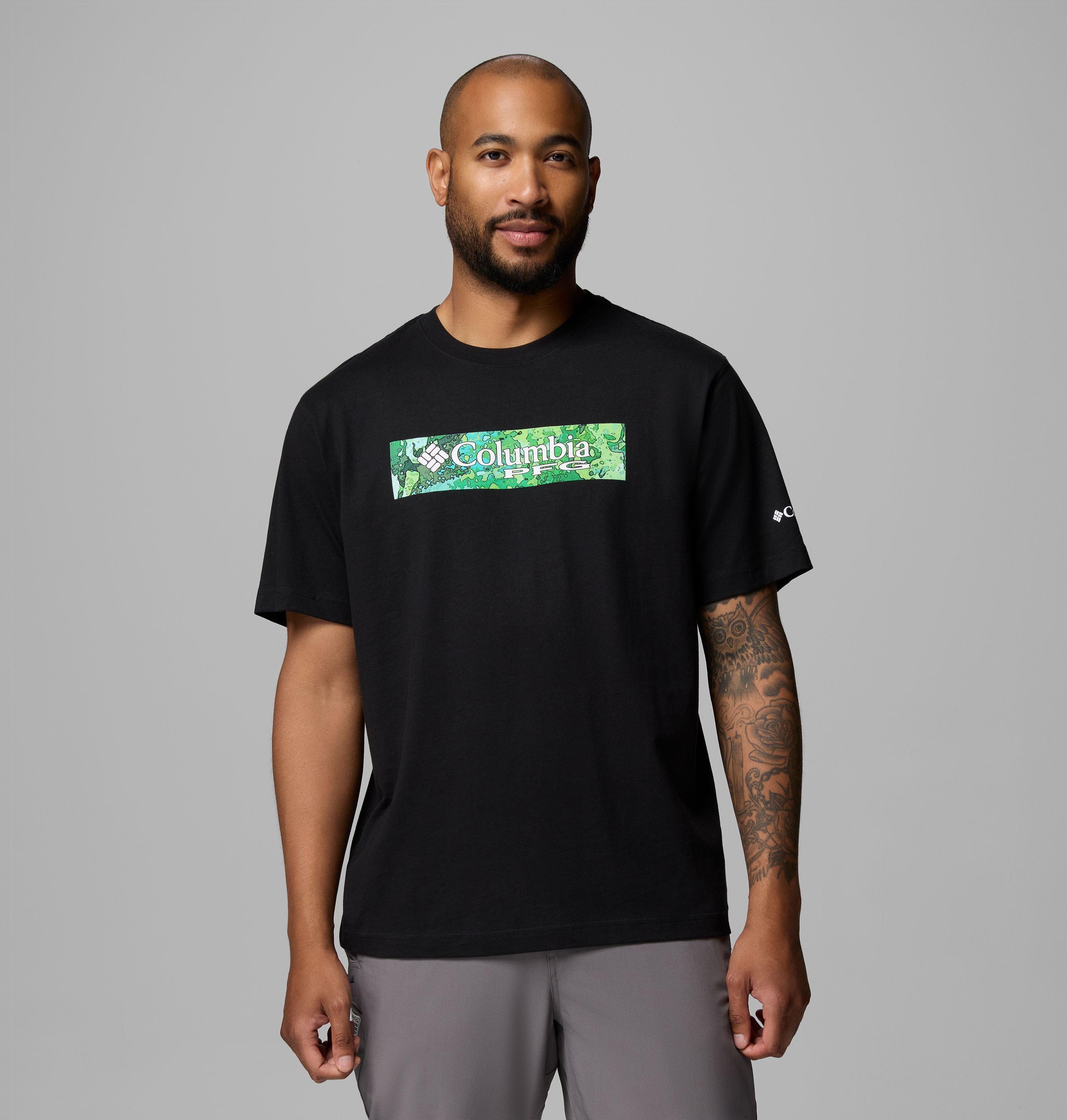 Columbia Men's Milton PFG Short Sleeve T-Shirt by COLUMBIA
