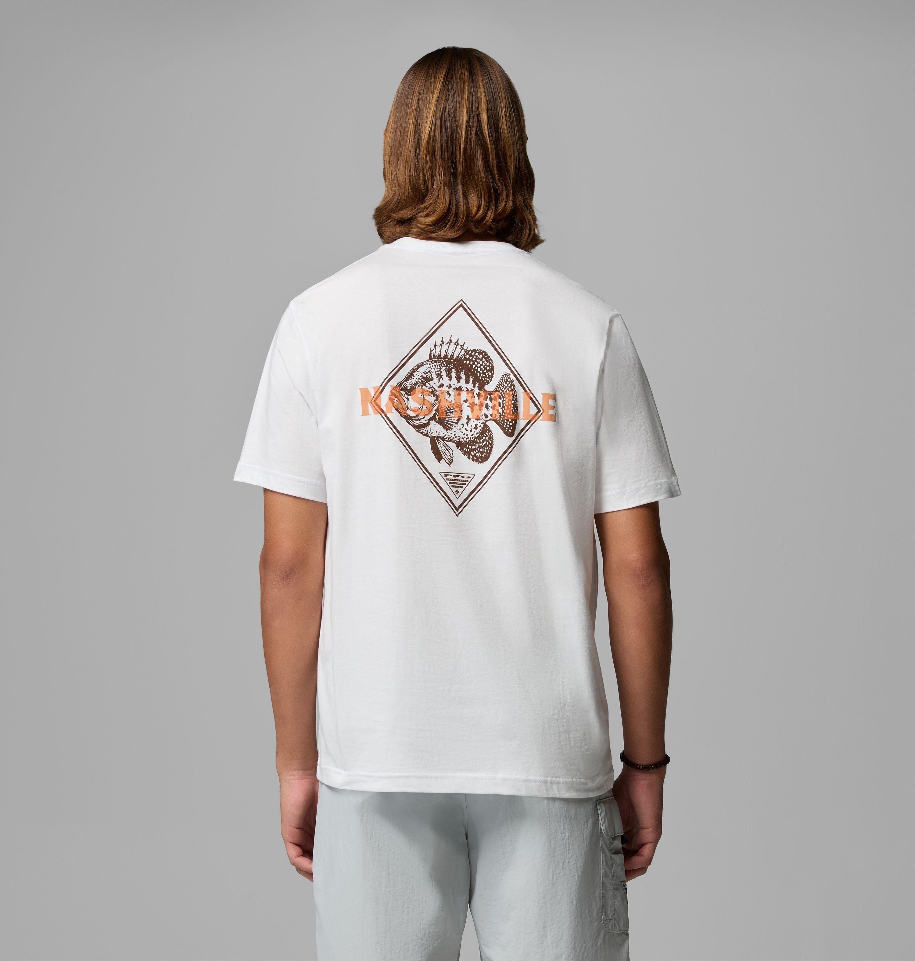 Columbia Men's Nashville TN PFG Short Sleeve T-Shirt by COLUMBIA