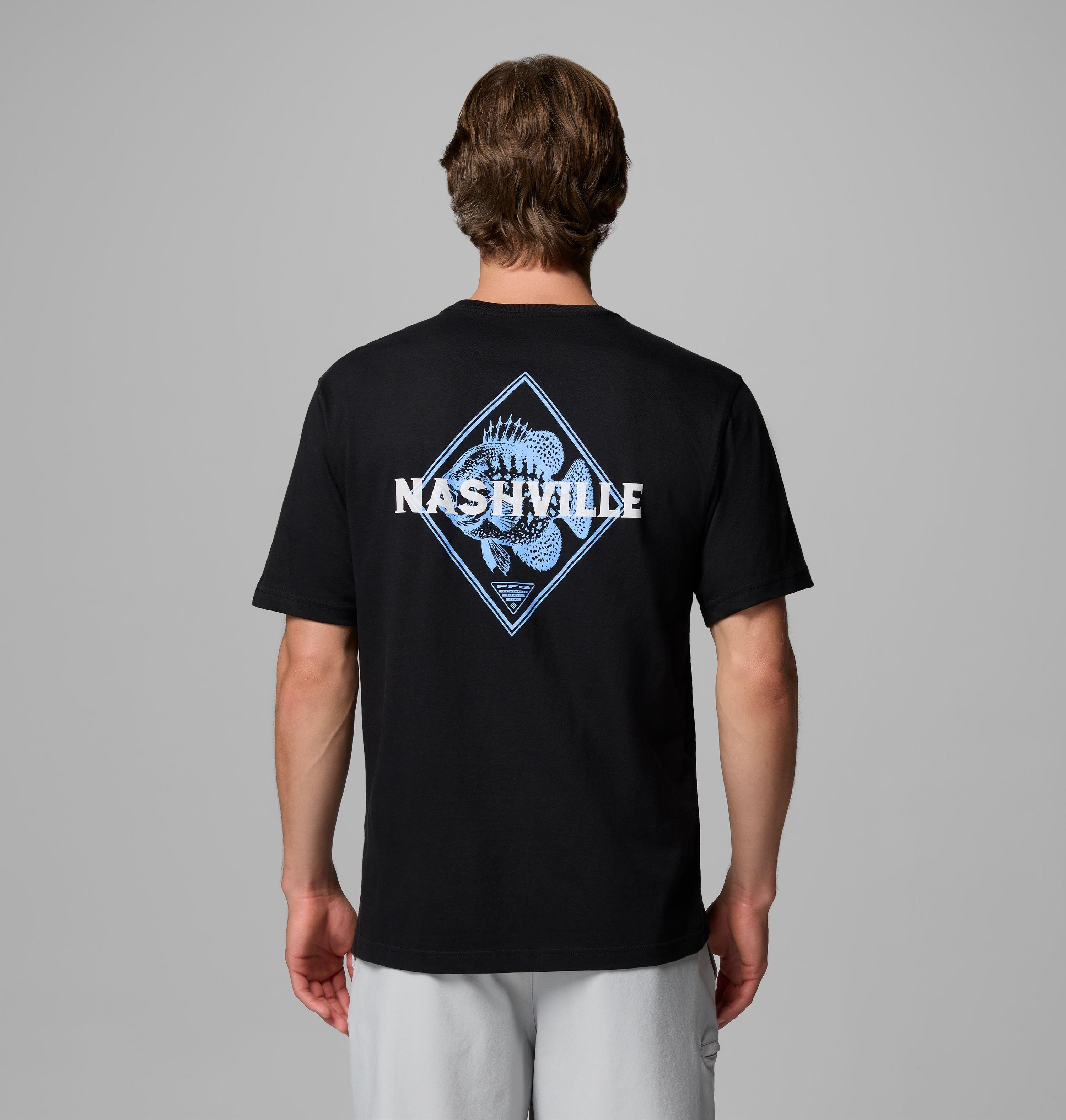 Columbia Men's Nashville TN PFG Short Sleeve T-Shirt by COLUMBIA