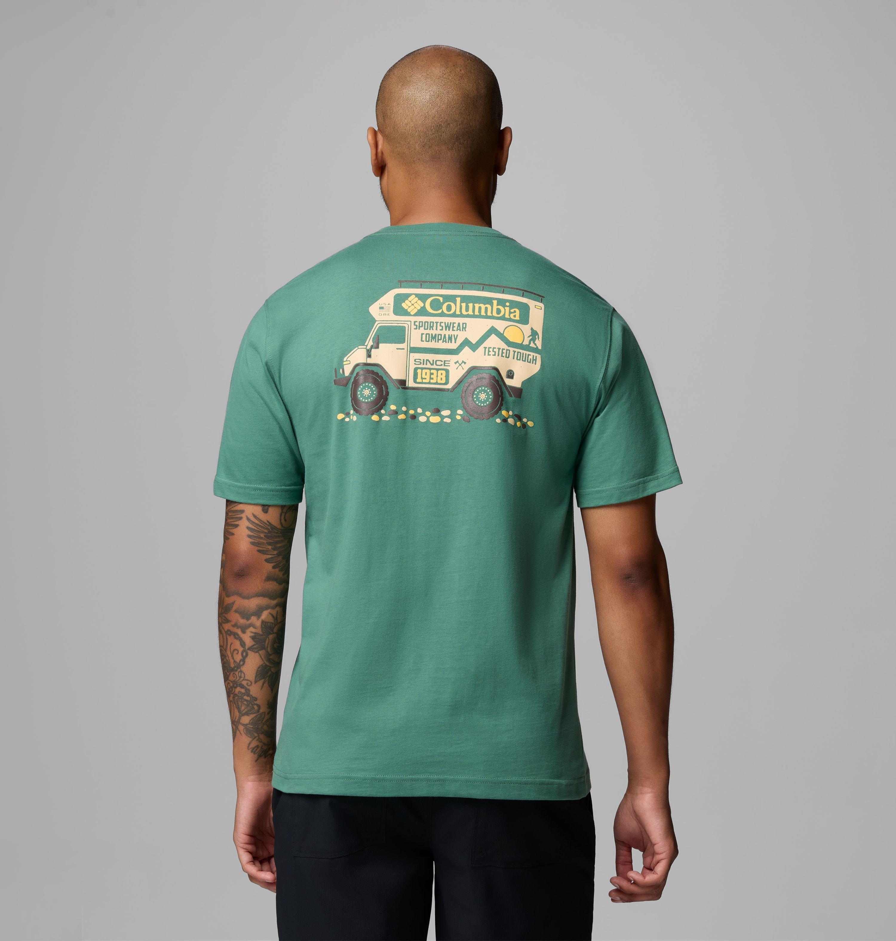 Columbia Men's Overox Truck CSC Short Sleeve T-Shirt by COLUMBIA