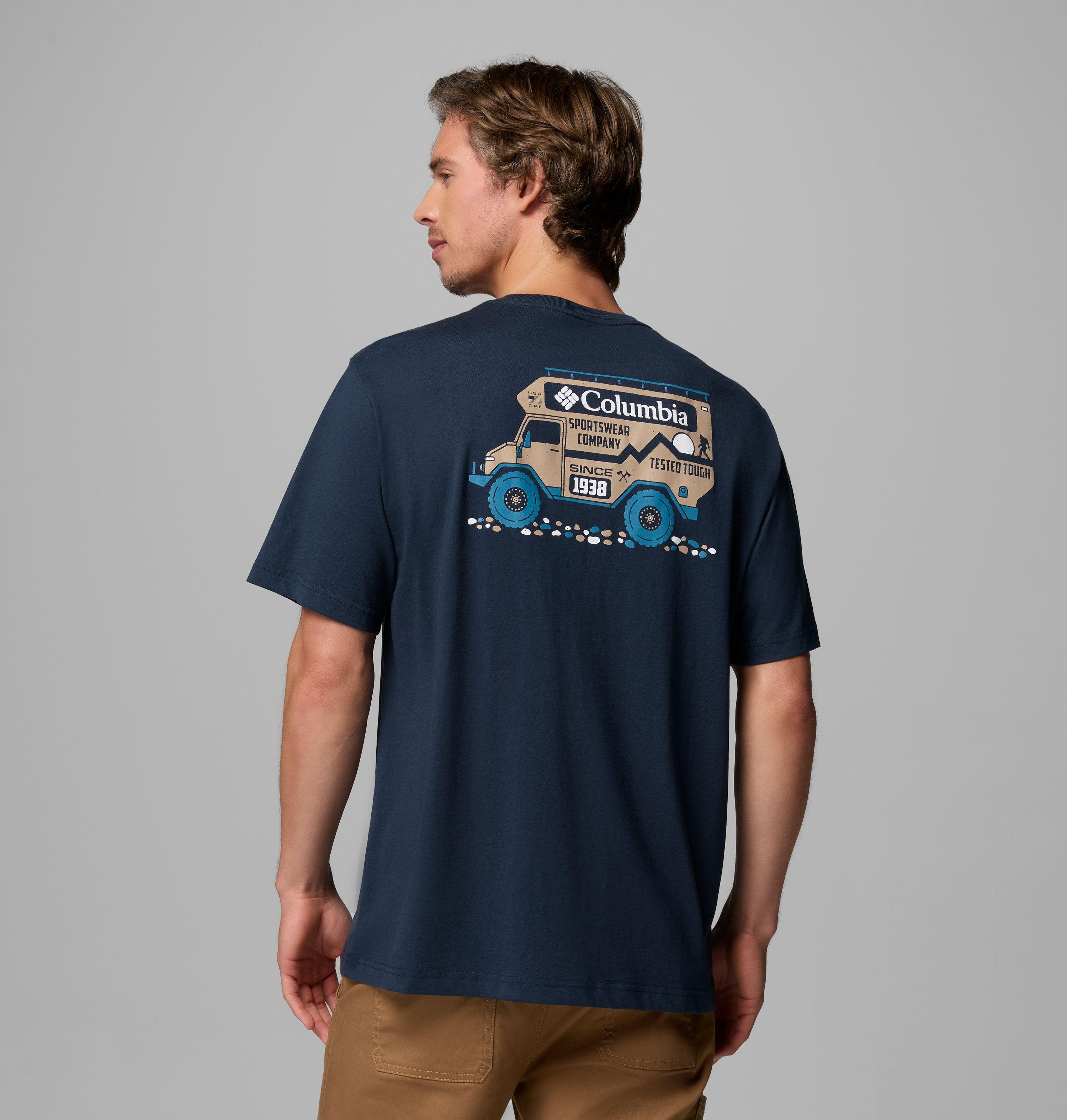 Columbia Men's Overox Truck CSC Short Sleeve T-Shirt by COLUMBIA