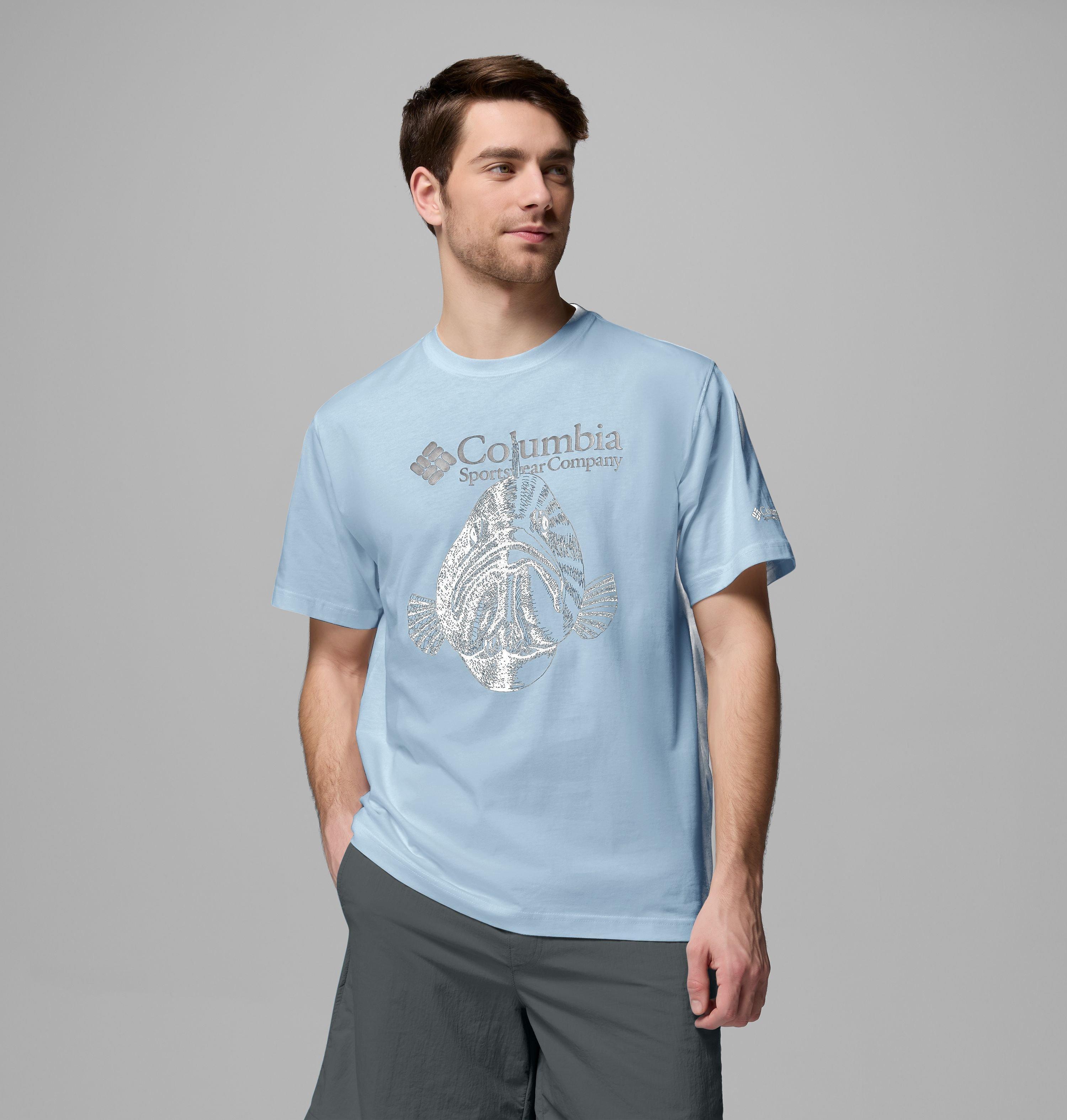 Columbia Men's PFG Big Bass T-Shirt by COLUMBIA