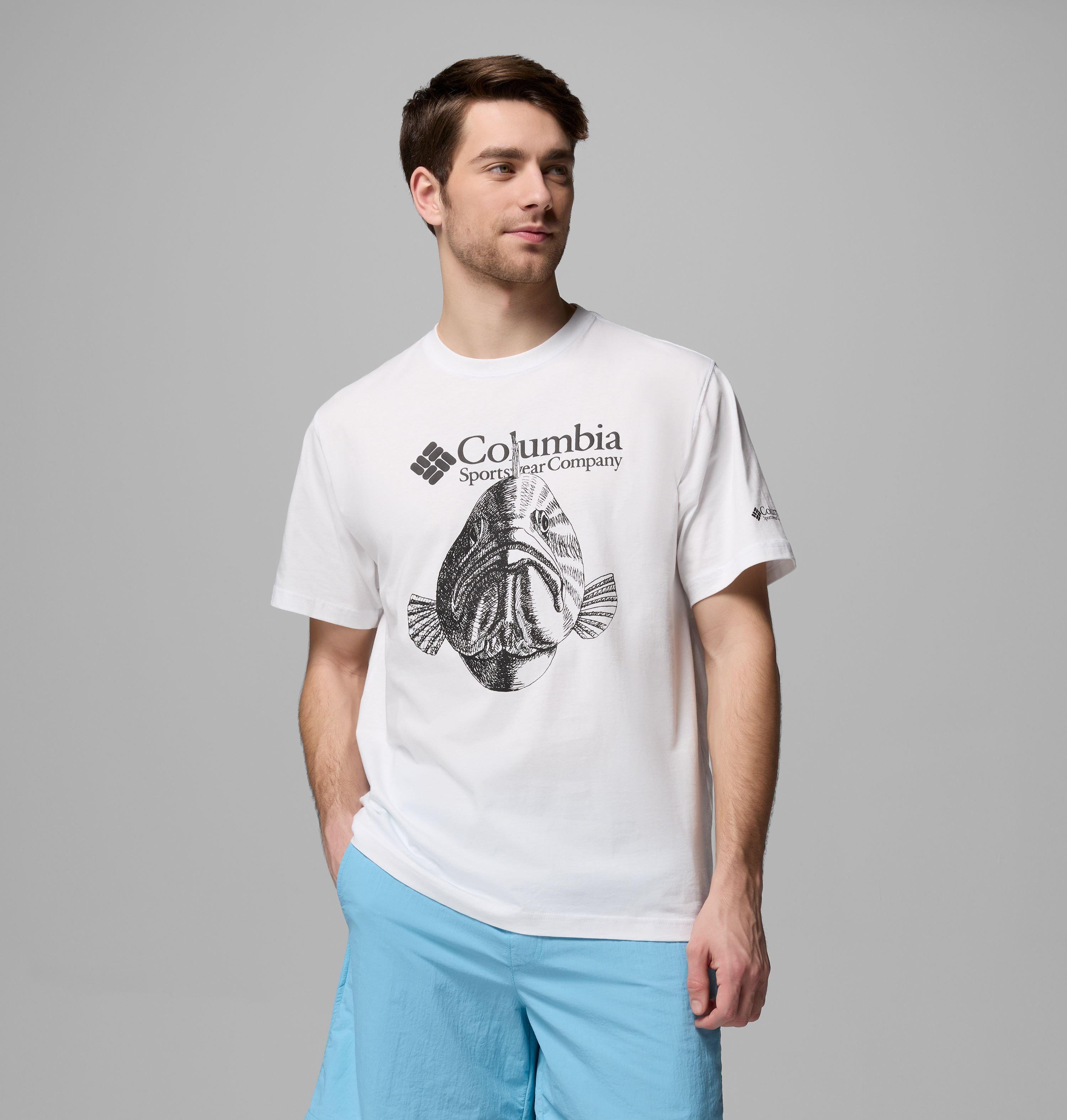 Columbia Men's PFG Big Bass T-Shirt by COLUMBIA