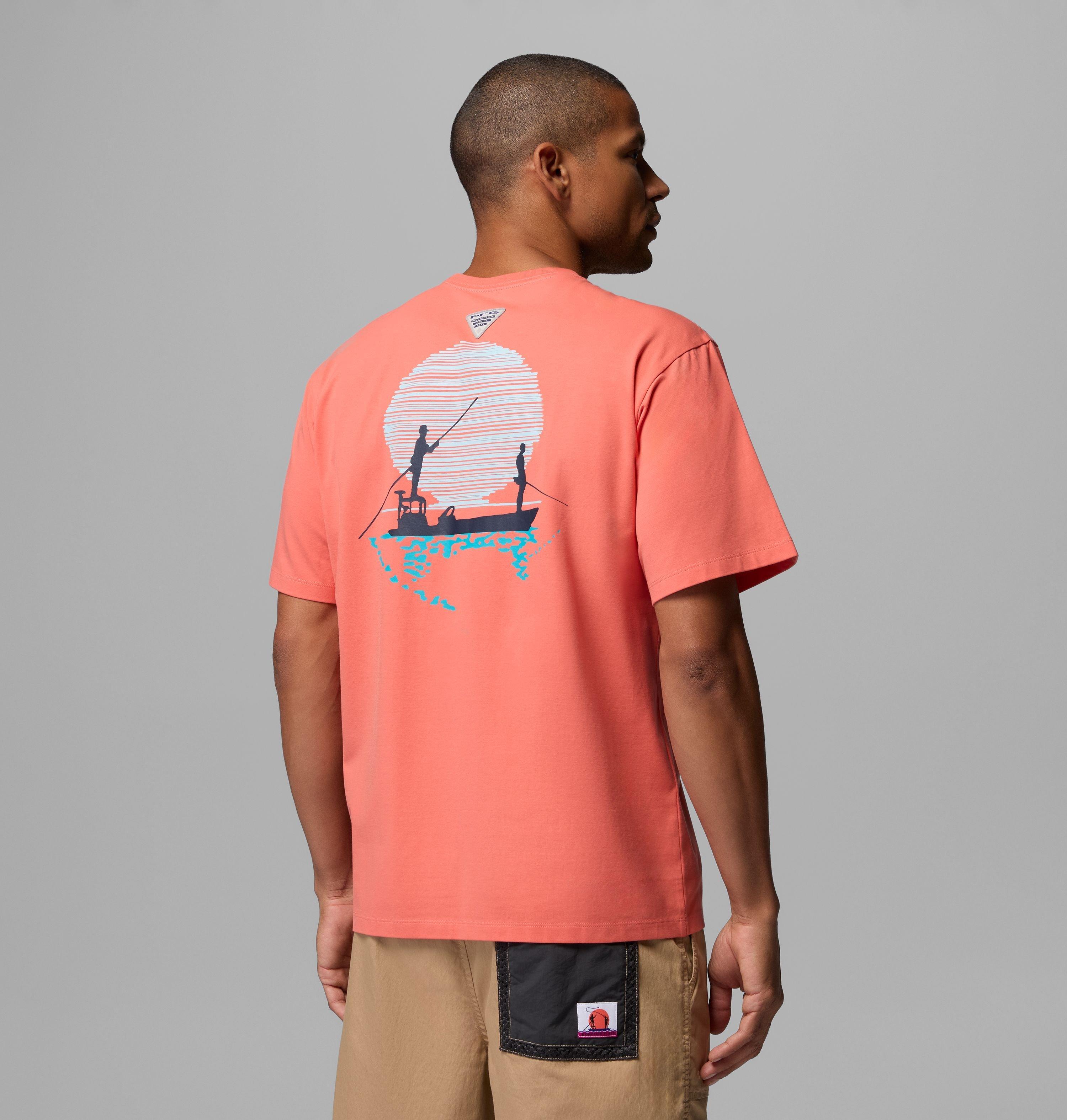 Columbia Men's PFG Bonefish Flats Short Sleeve T-Shirt by COLUMBIA