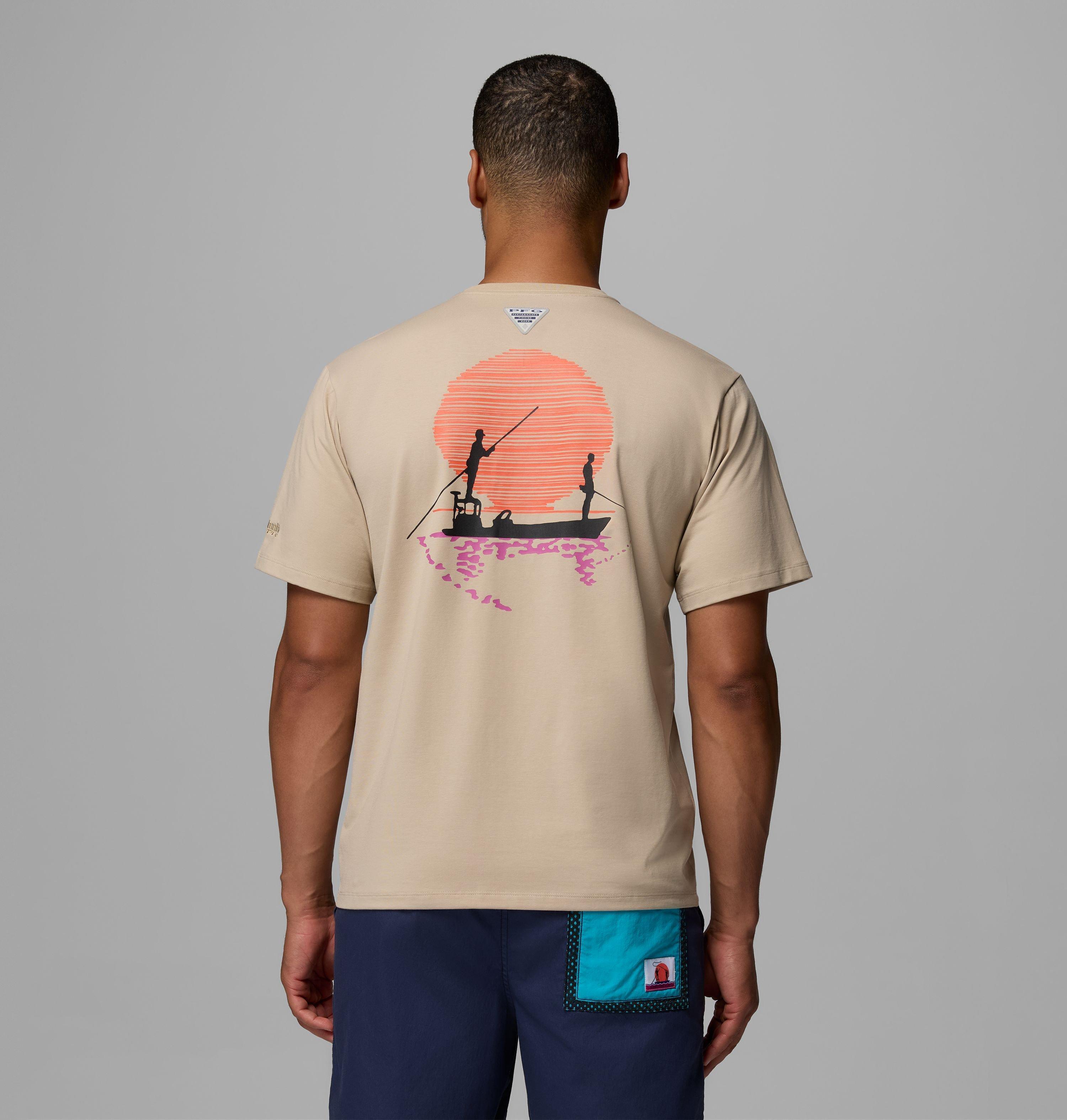 Columbia Men's PFG Bonefish Flats Short Sleeve T-Shirt by COLUMBIA