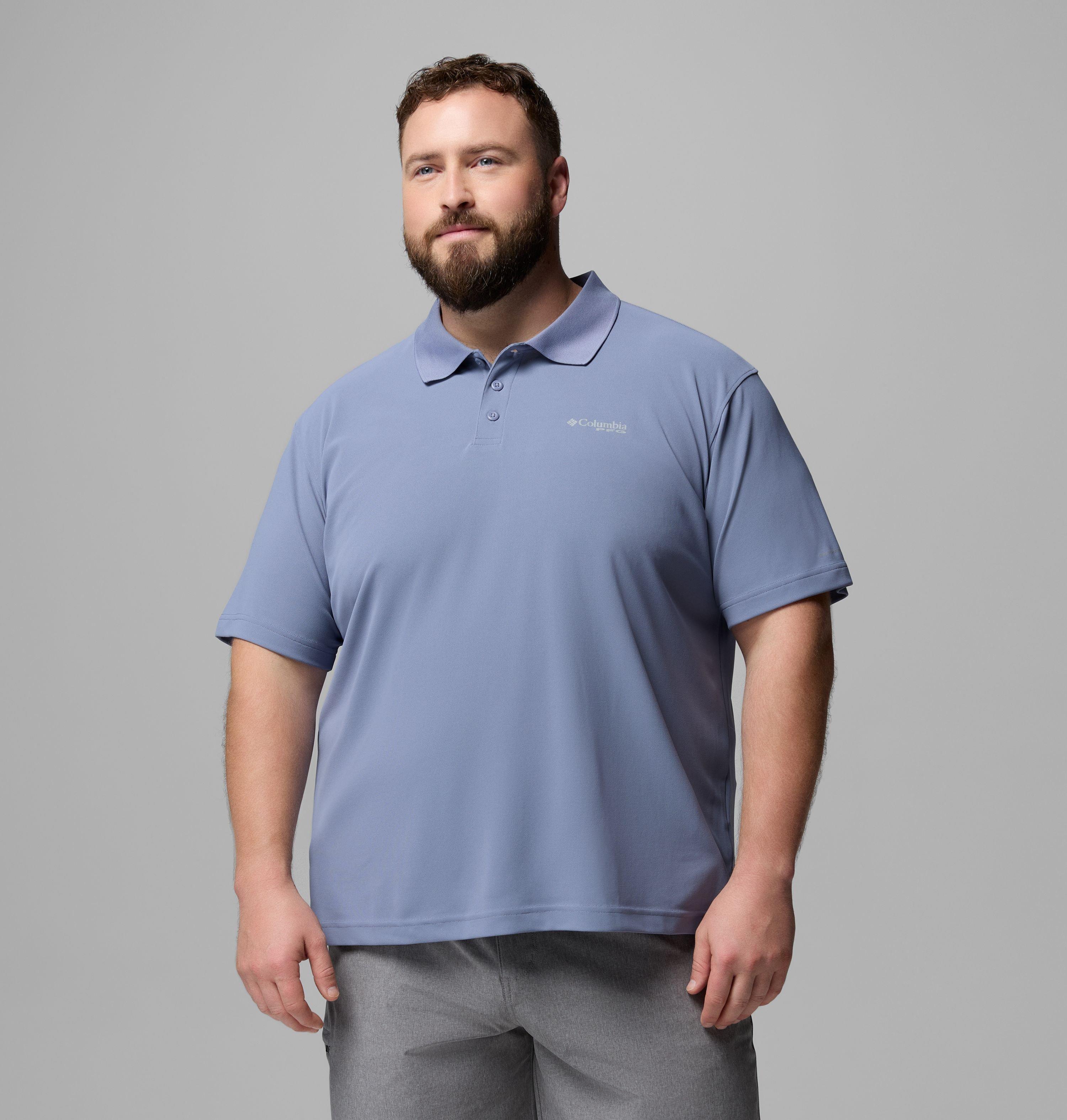 Columbia Men's PFG Freezer Polo Shirt - Big by COLUMBIA
