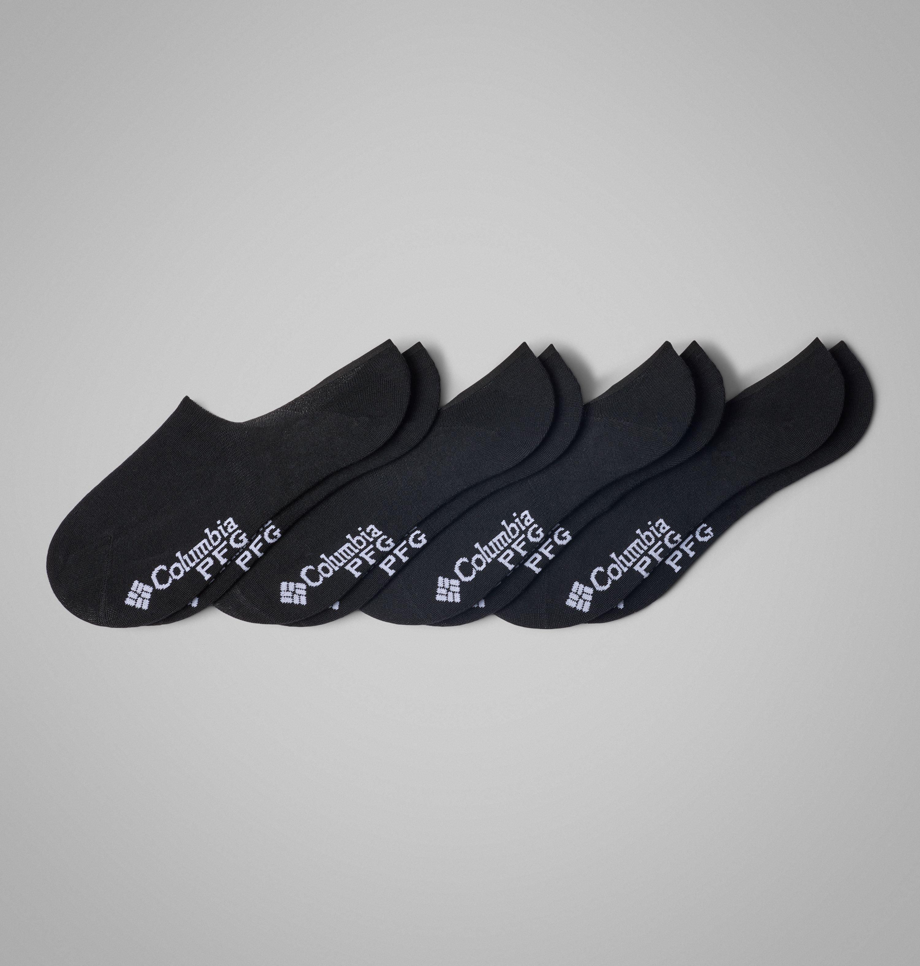 Columbia Men's PFG Liner Socks - 4 Pack by COLUMBIA