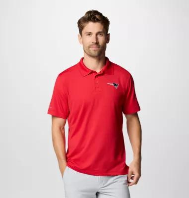 Columbia Men's PFG Low Drag Offshore Polo - New England Patriots by COLUMBIA
