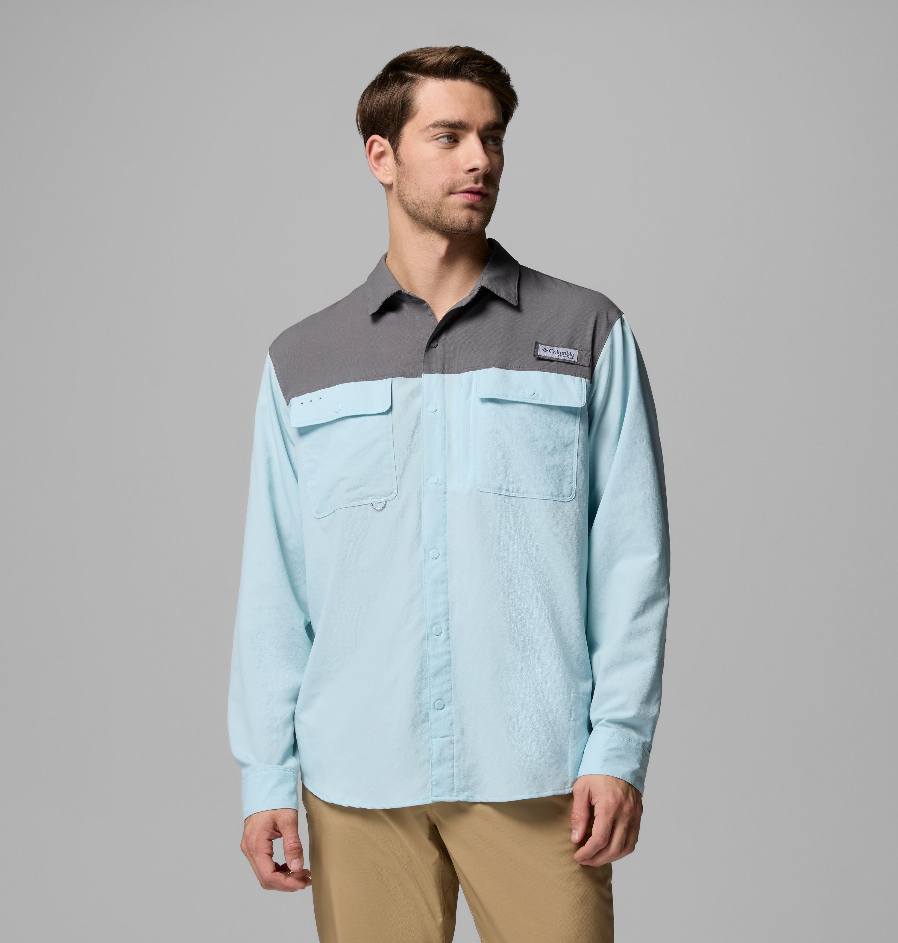 Columbia Men's PFG Shoaltech Long Sleeve Shirt by COLUMBIA