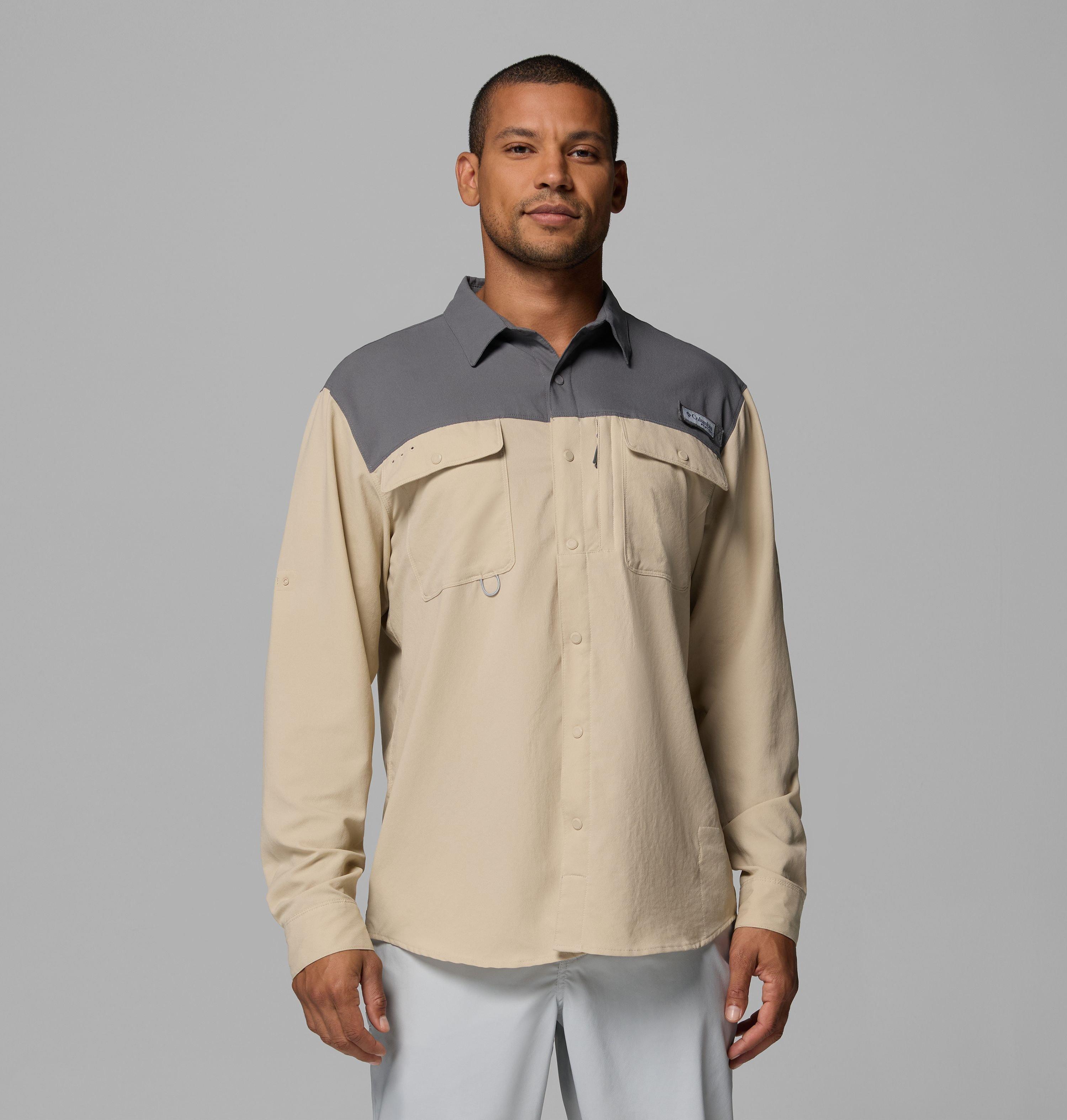 Columbia Men's PFG Shoaltech Long Sleeve Shirt by COLUMBIA