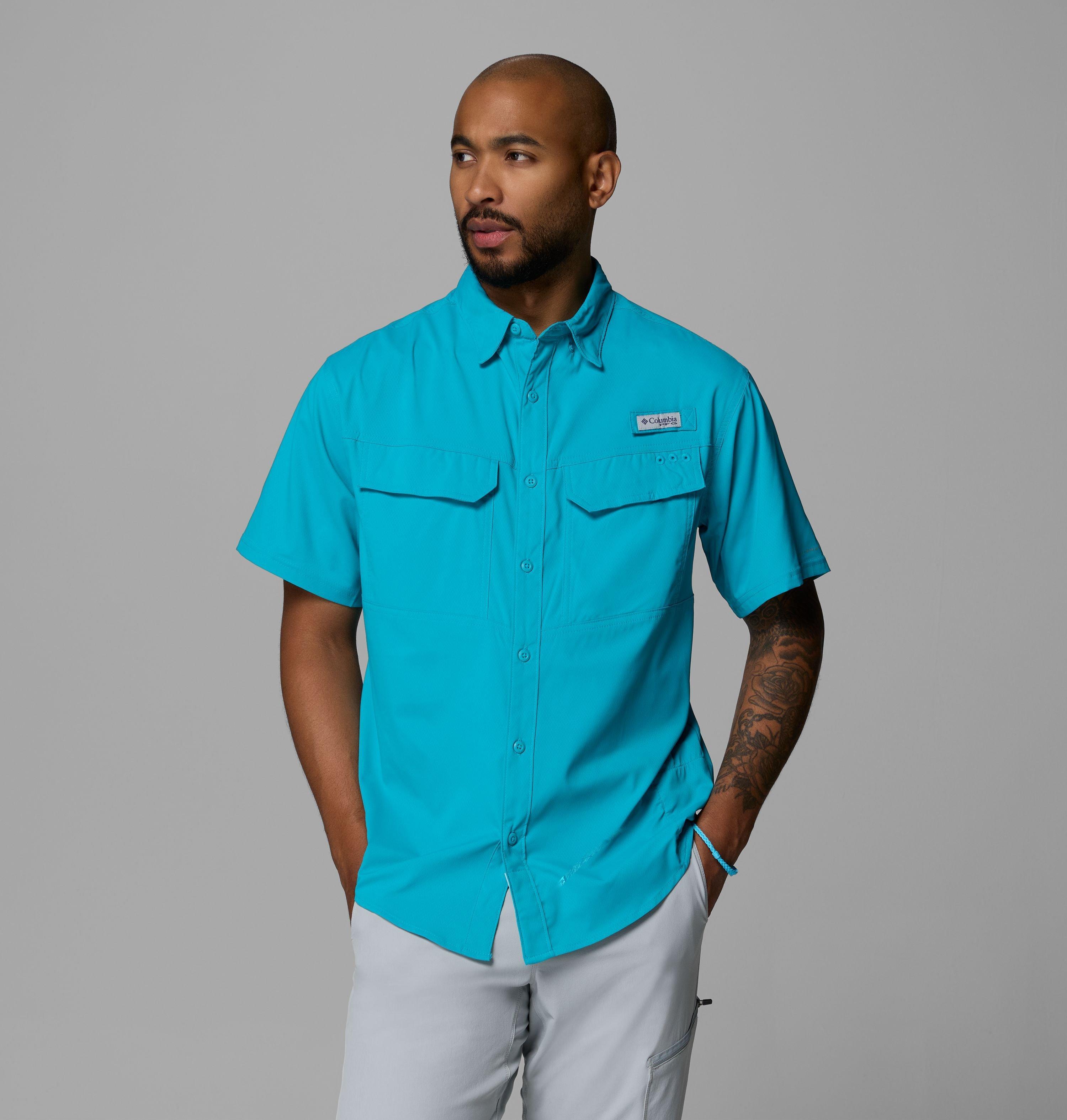 Columbia Men's PFG Skiff Guide II Short Sleeve Shirt - Tall by COLUMBIA