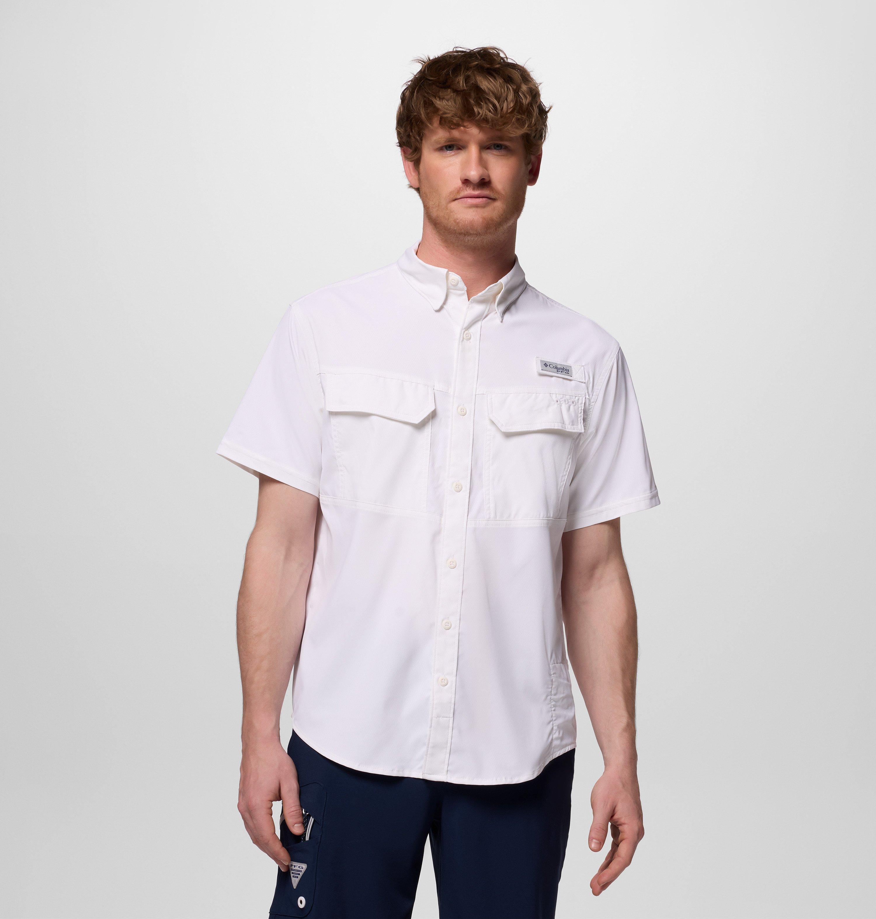 Columbia Men's PFG Skiff Guide II Short Sleeve Shirt - Tall by COLUMBIA