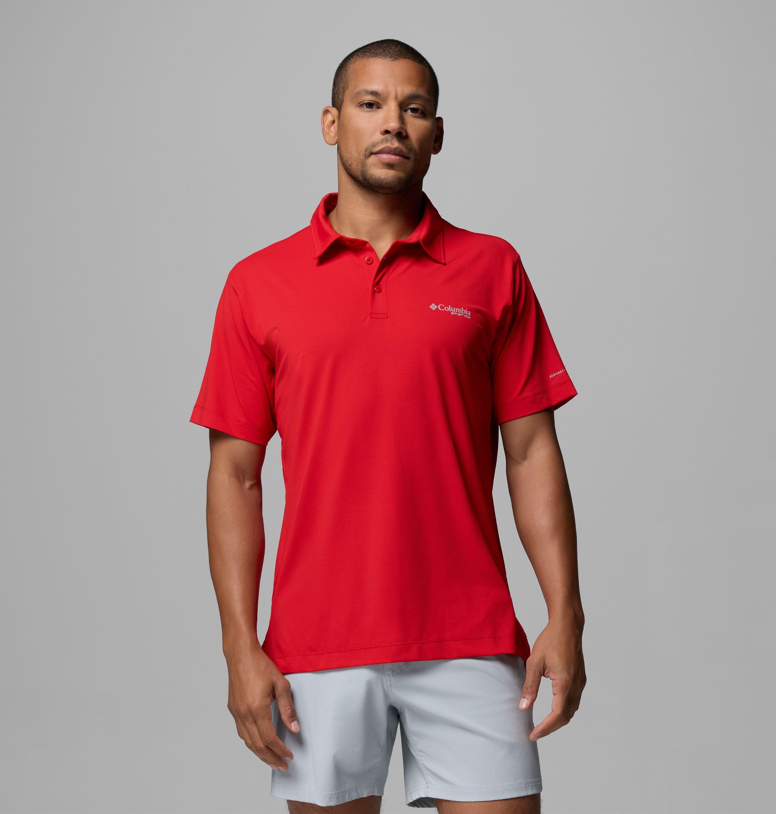 Columbia Men's PFG Solar Stream II Polo by COLUMBIA