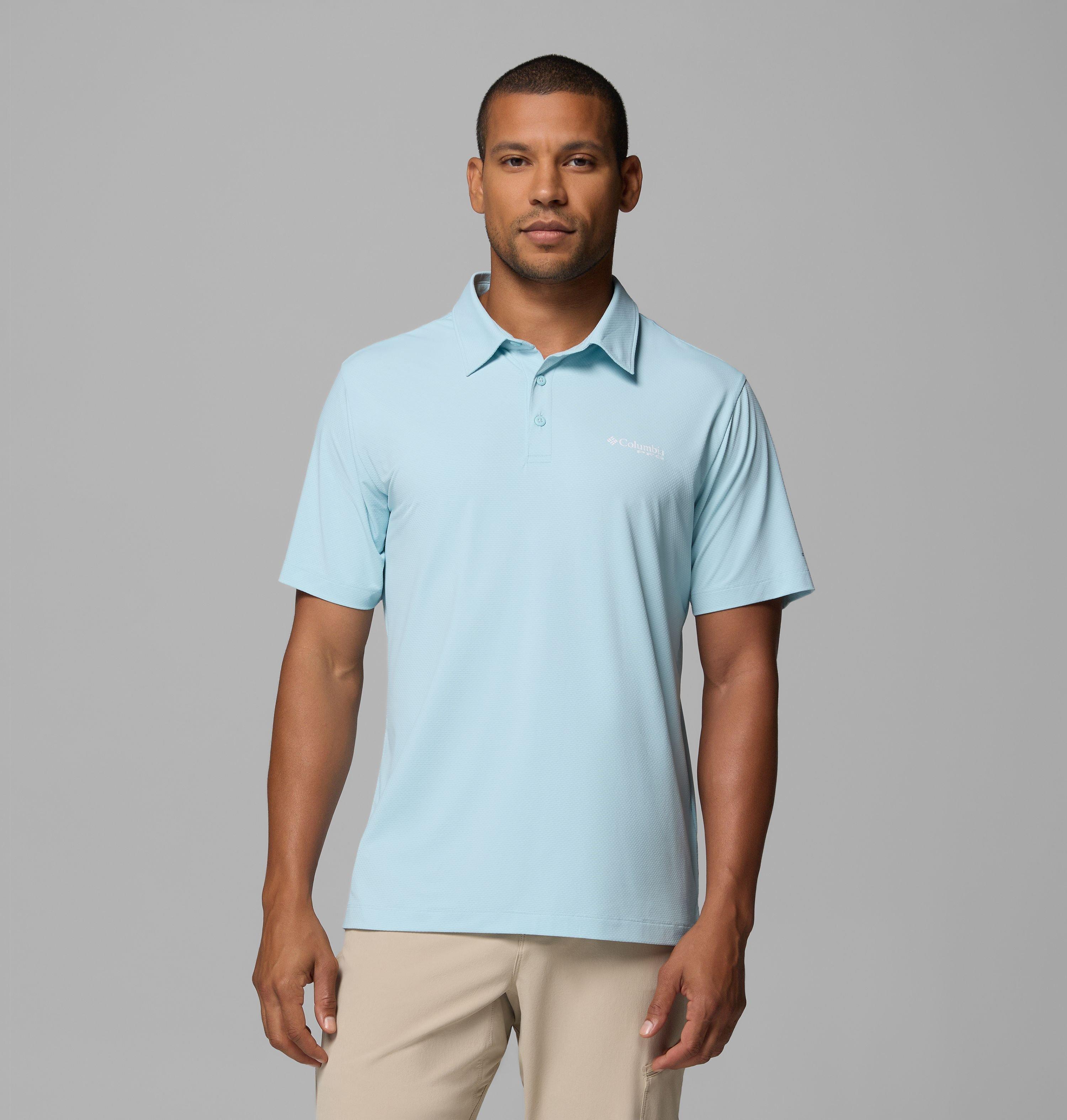 Columbia Men's PFG Solar Stream II Polo by COLUMBIA