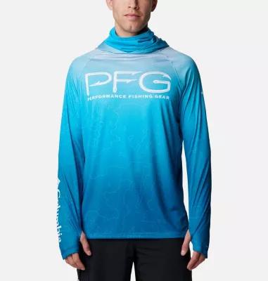 Columbia Men's PFG Super Terminal Tackle Vent Hoodie by COLUMBIA